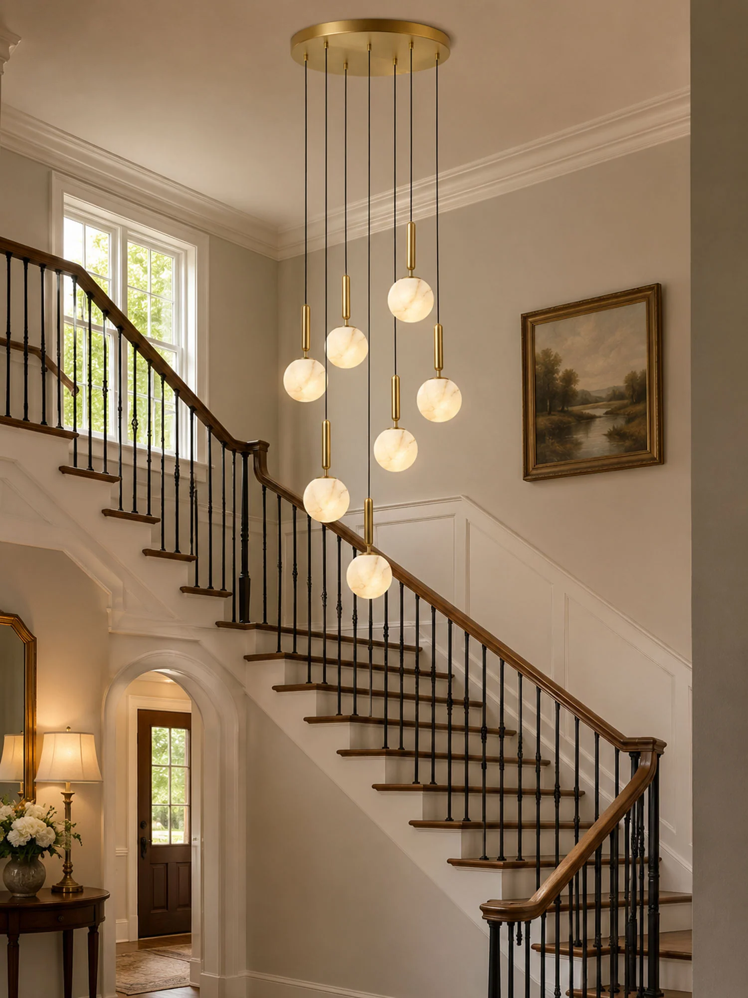 Bosso Alabaster Pendant Lamp - Image 7
