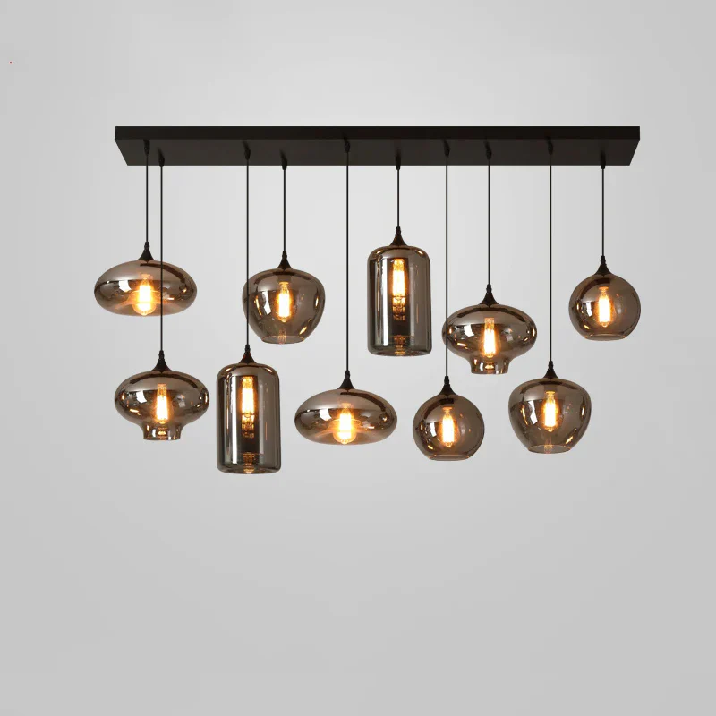 Bottle Glass Pendant Light - Image 39