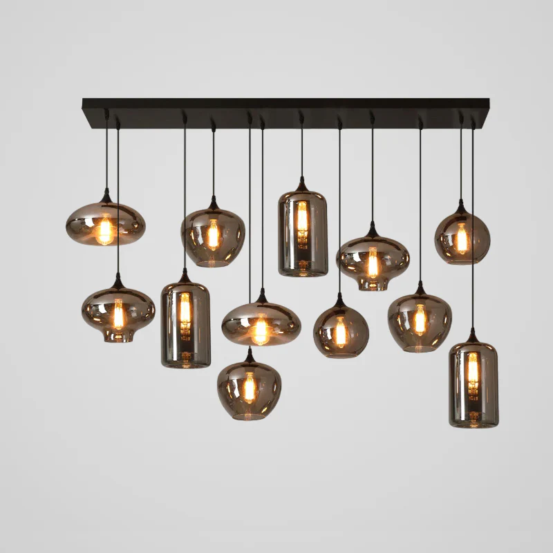 Bottle Glass Pendant Light - Image 40