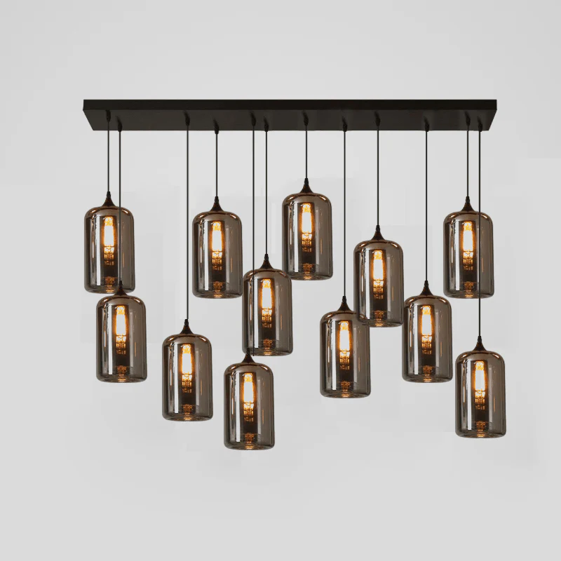Bottle Glass Pendant Light - Image 64