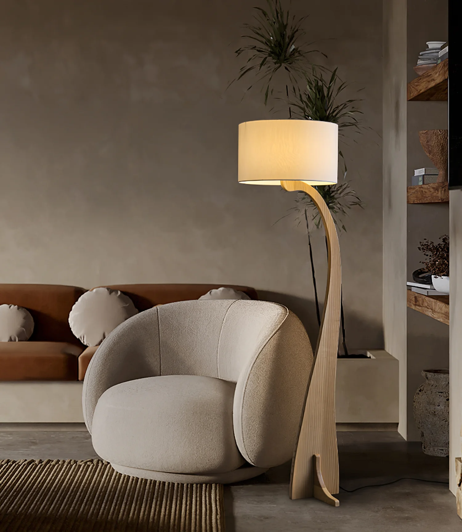 Bow Curve Floor Lamp - Image 25