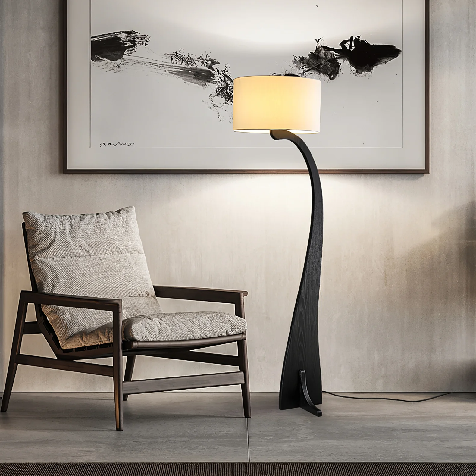 Bow Curve Floor Lamp - Image 5