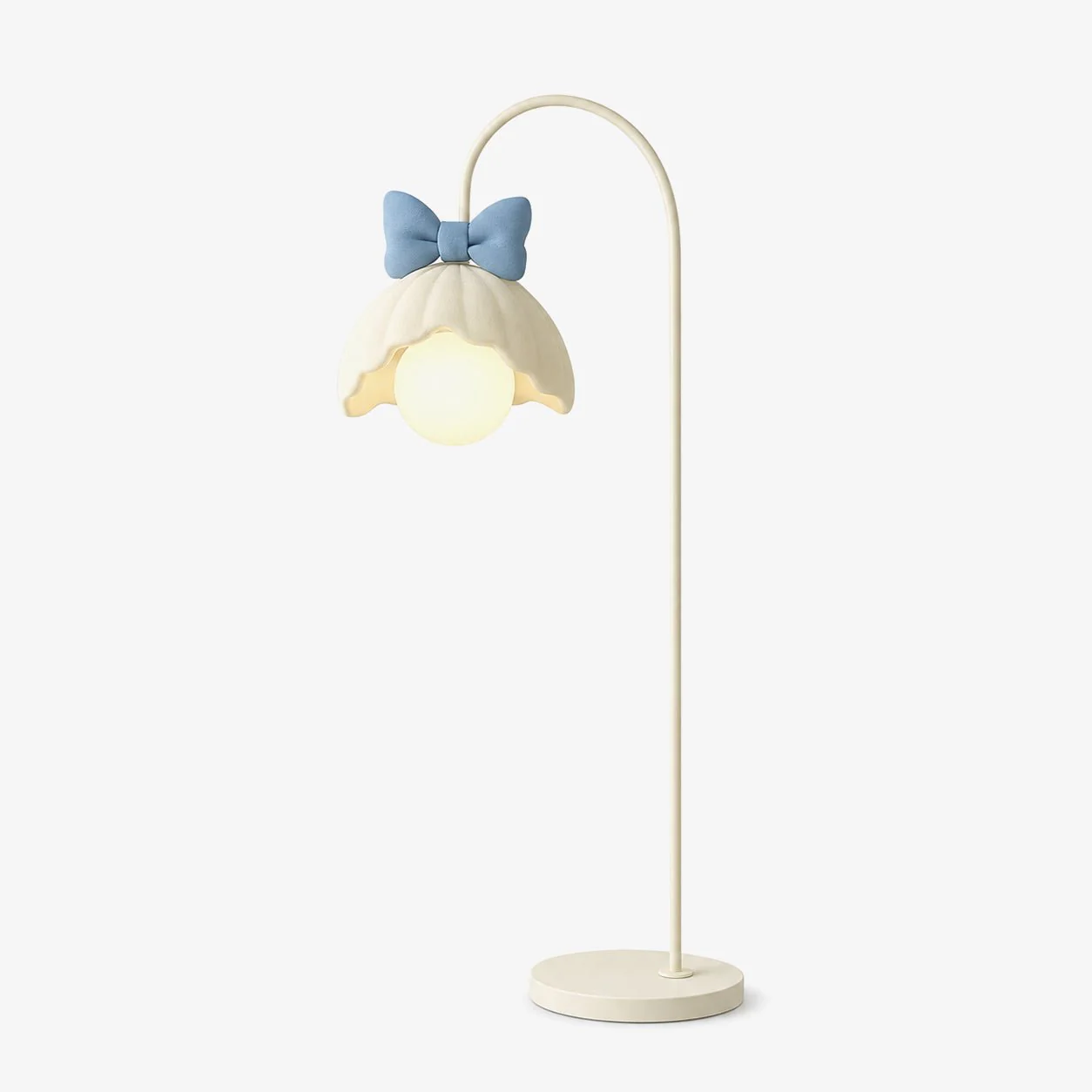 Bow Trim Petal Shade Floor Lamp - Image 9