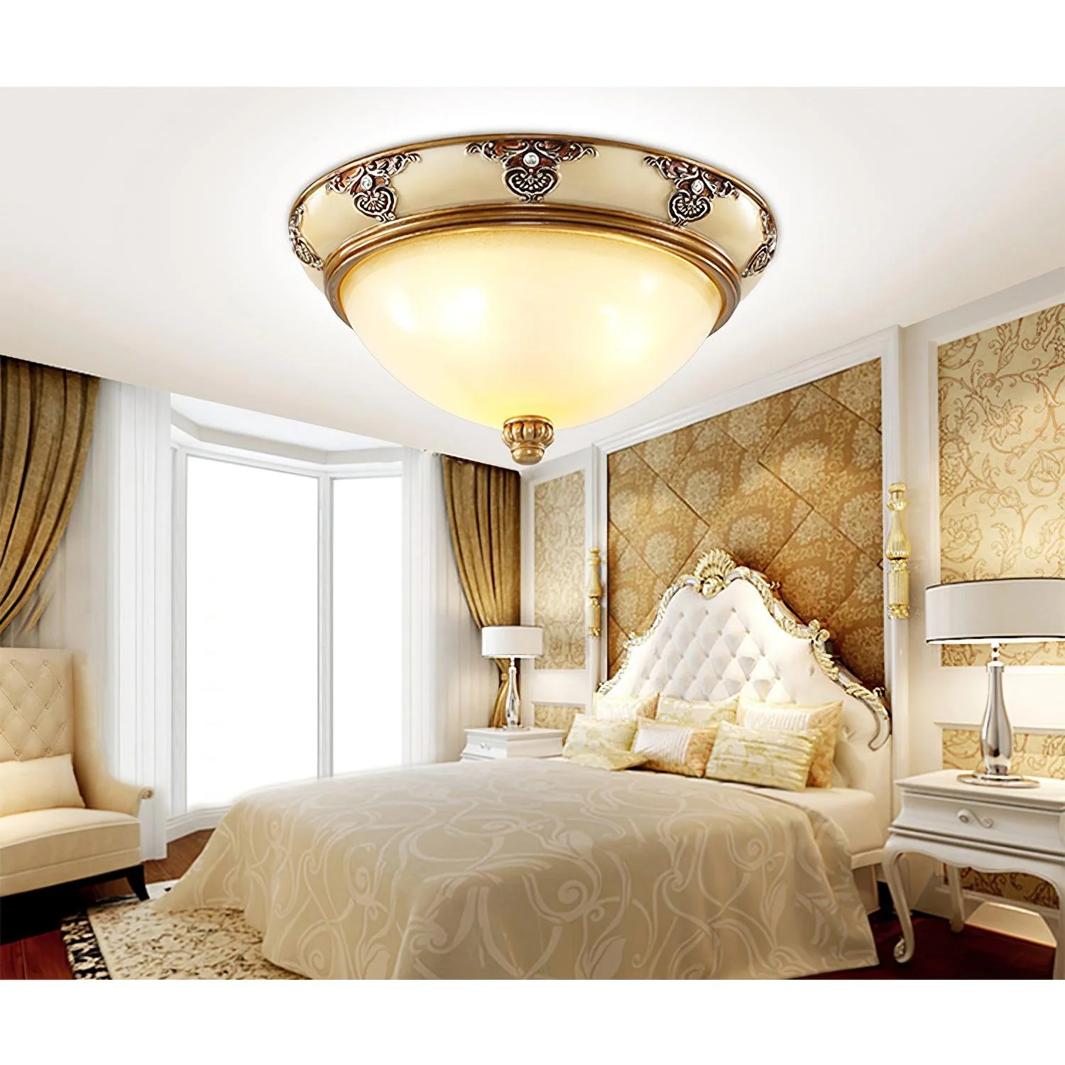 Brahm Flush Ceiling Light - Image 8