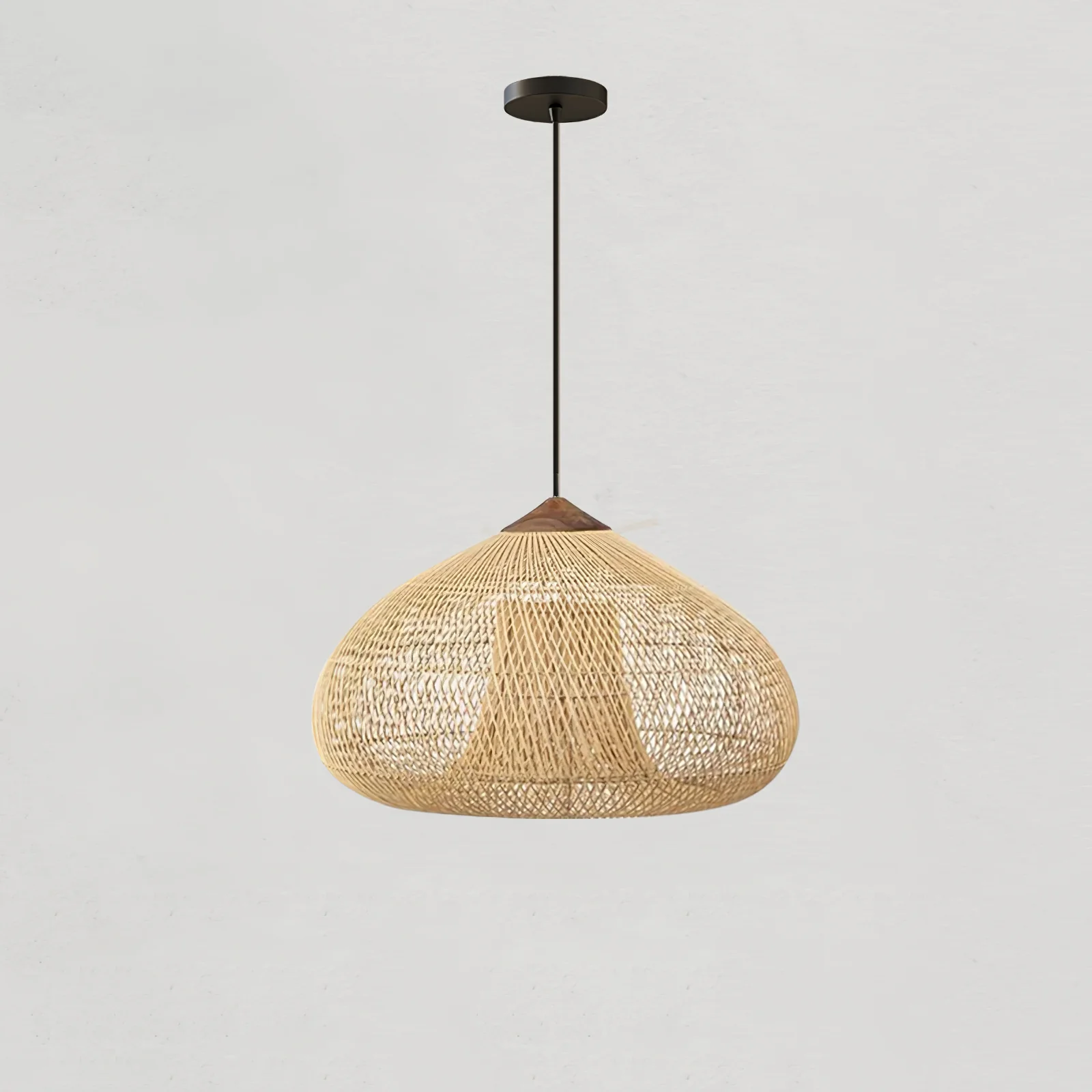 Braided Rattan Pendant Lamp - Image 34