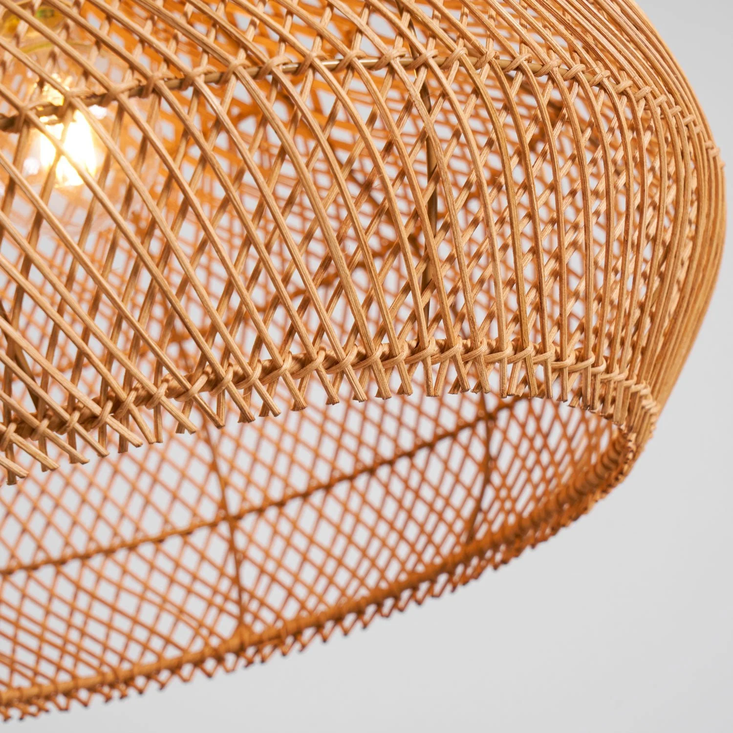 Braided Rattan Pendant Lamp - Image 86