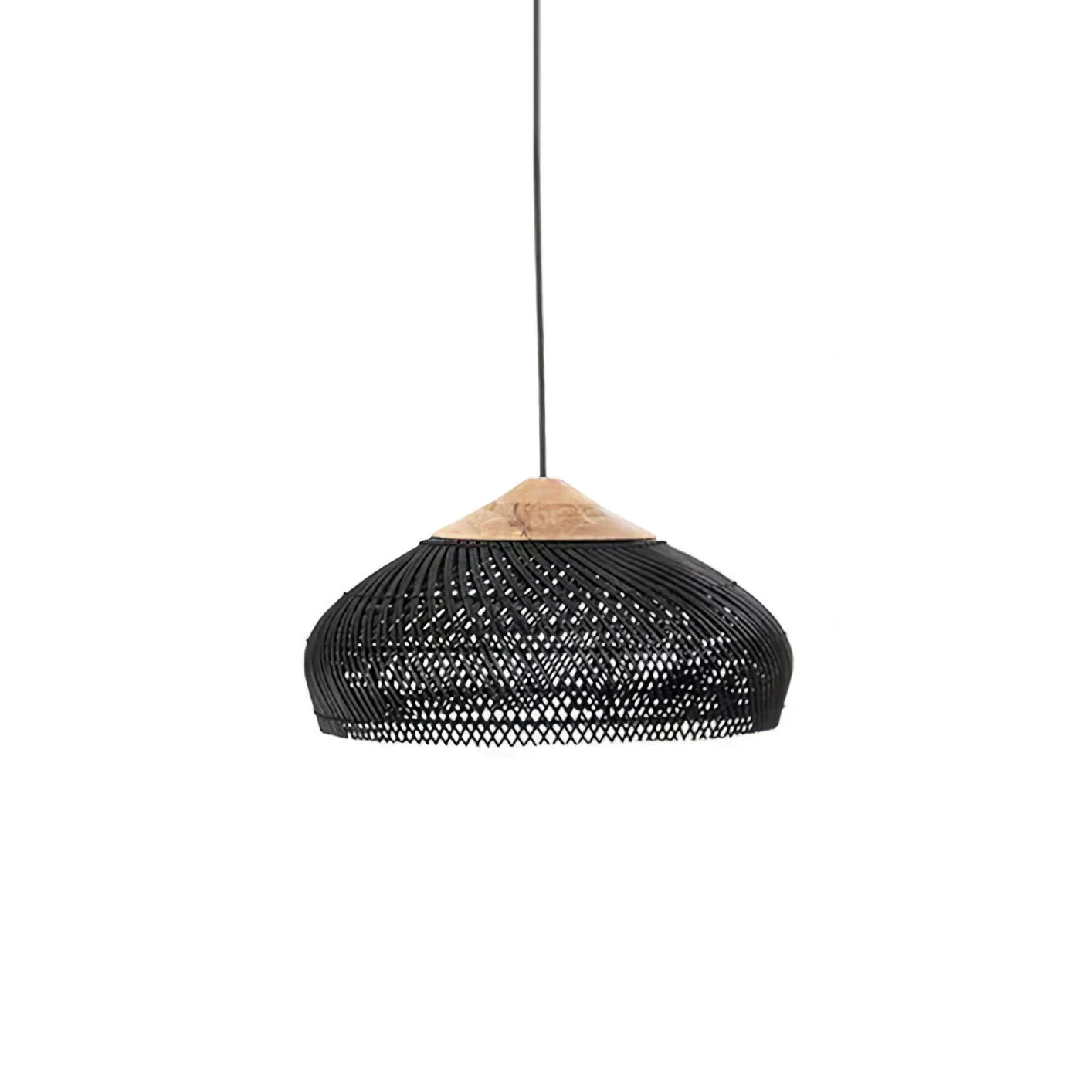 Braided Rattan Pendant Lamp - Image 98
