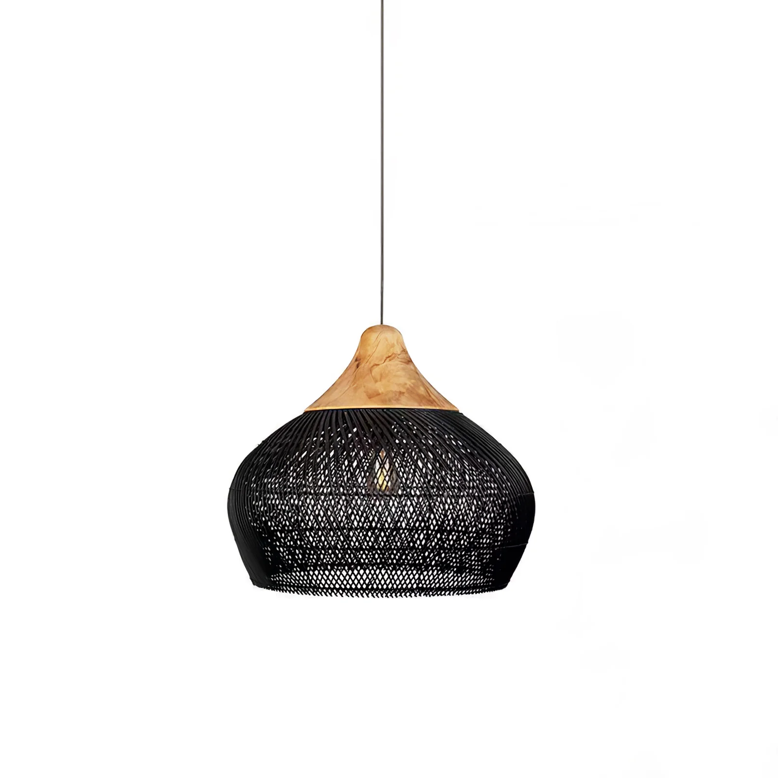 Braided Rattan Pendant Lamp - Image 99