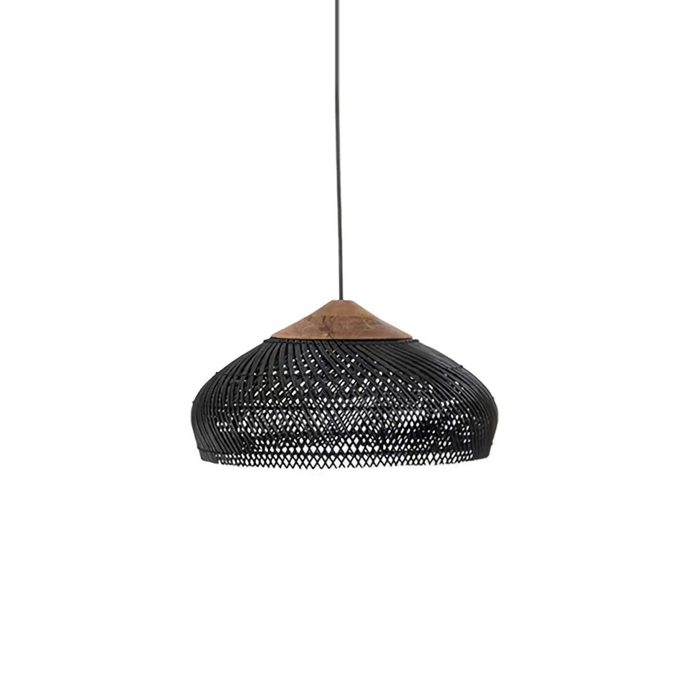 Braided Rattan Pendant Lamp - Image 71