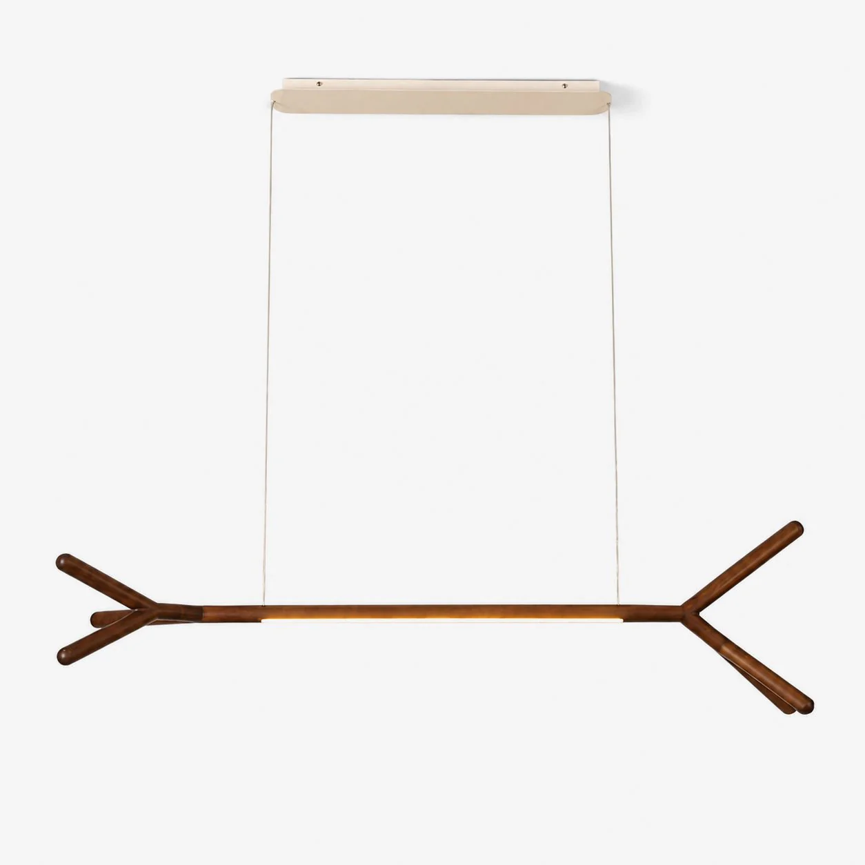 Branch Wood Linear Pendant Light - Image 9