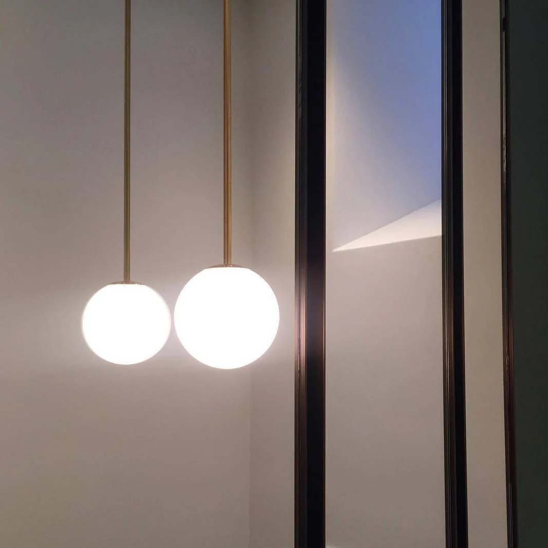 Brass Architectural Collection Pendant Lamp - Image 48