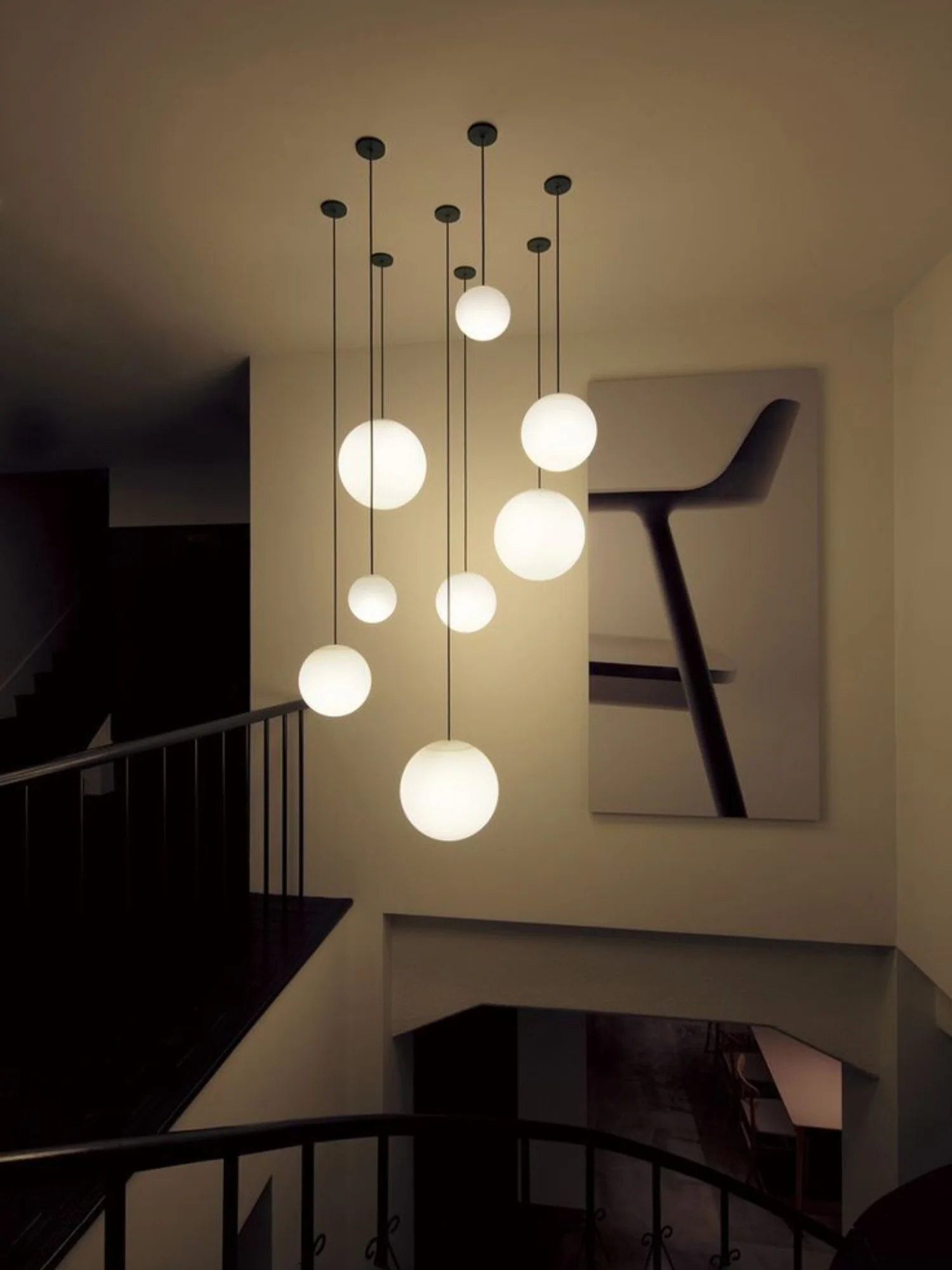 Brass Architectural Collection Pendant Lamp - Image 5
