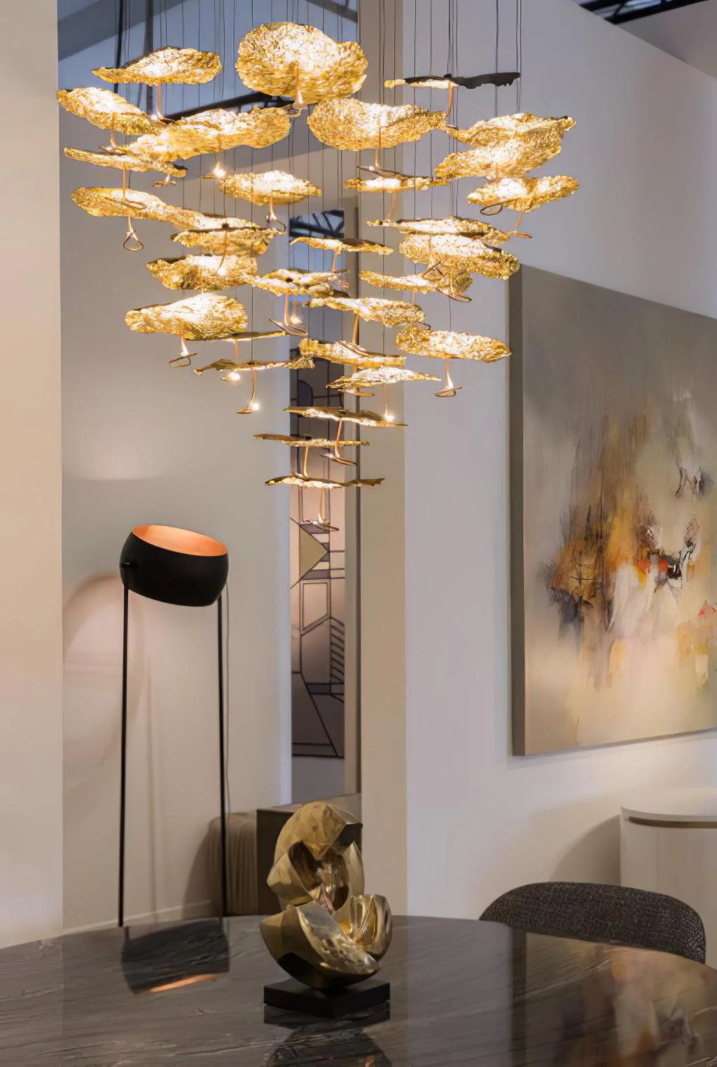 Brass Aviary Constellation Chandelier - Image 20