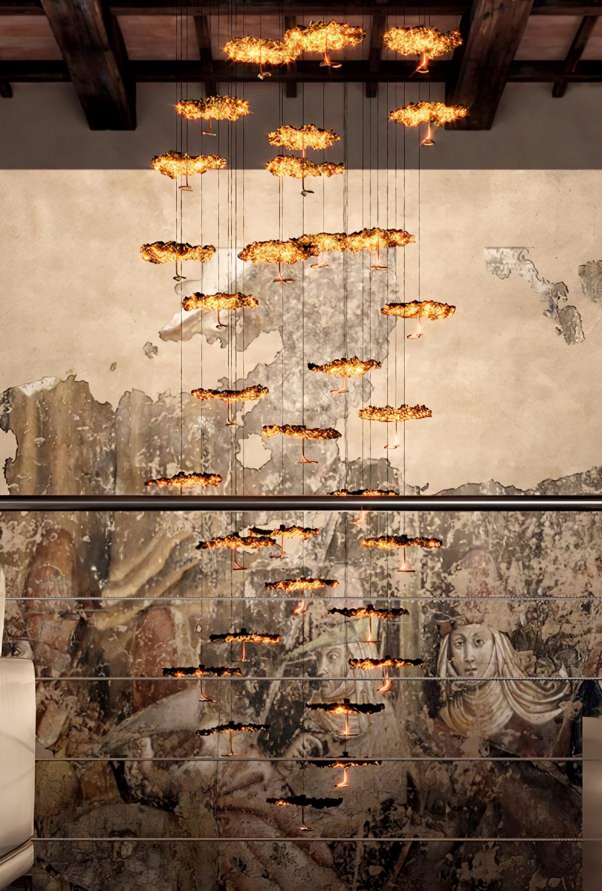 Brass Aviary Constellation Chandelier - Image 22