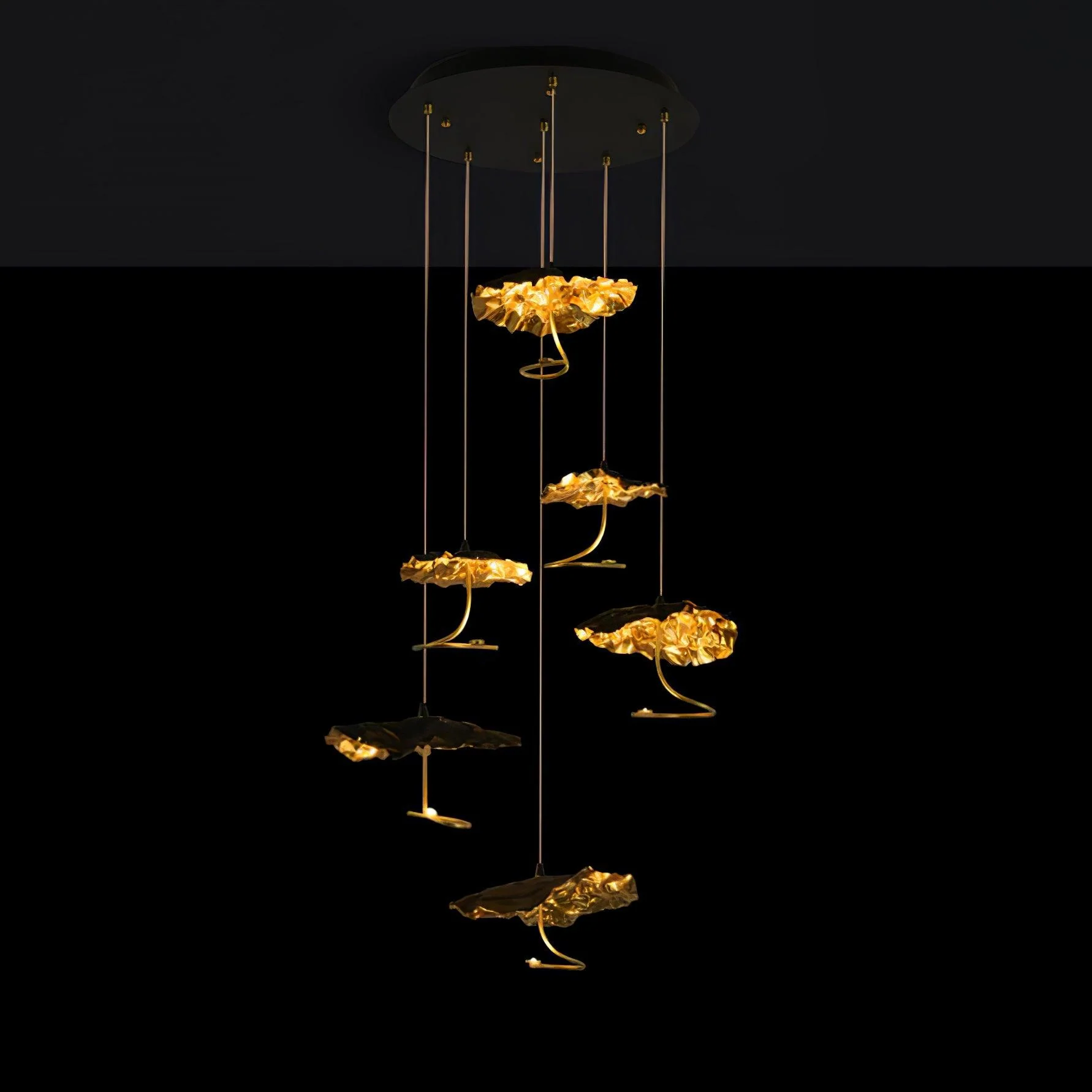 Brass Aviary Constellation Chandelier - Image 27