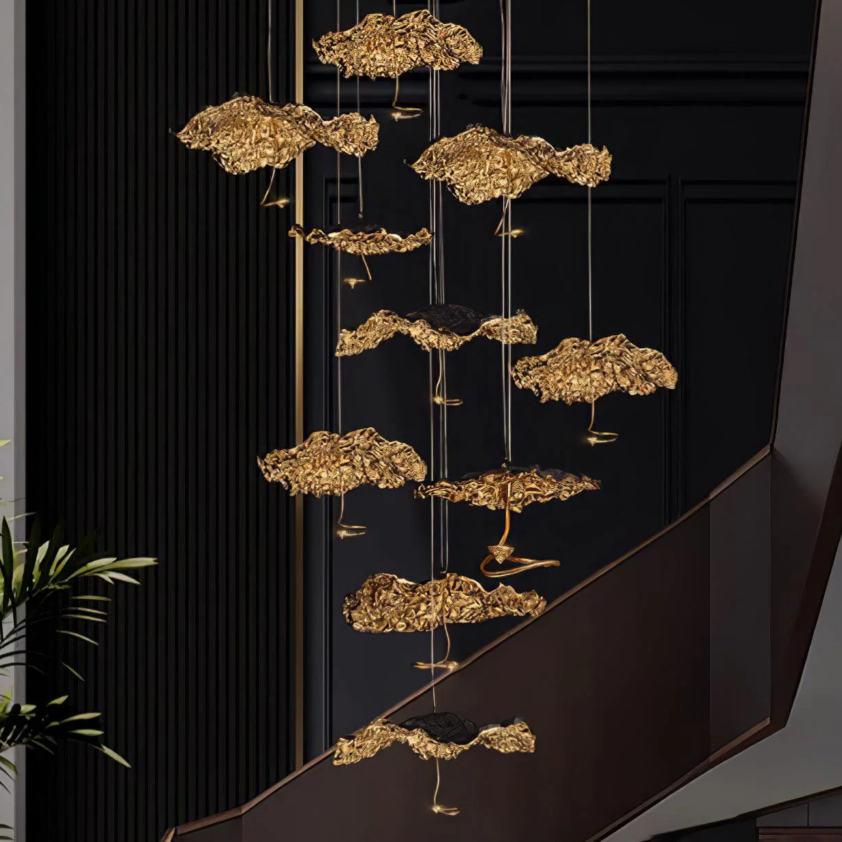 Brass Aviary Constellation Chandelier - Image 29