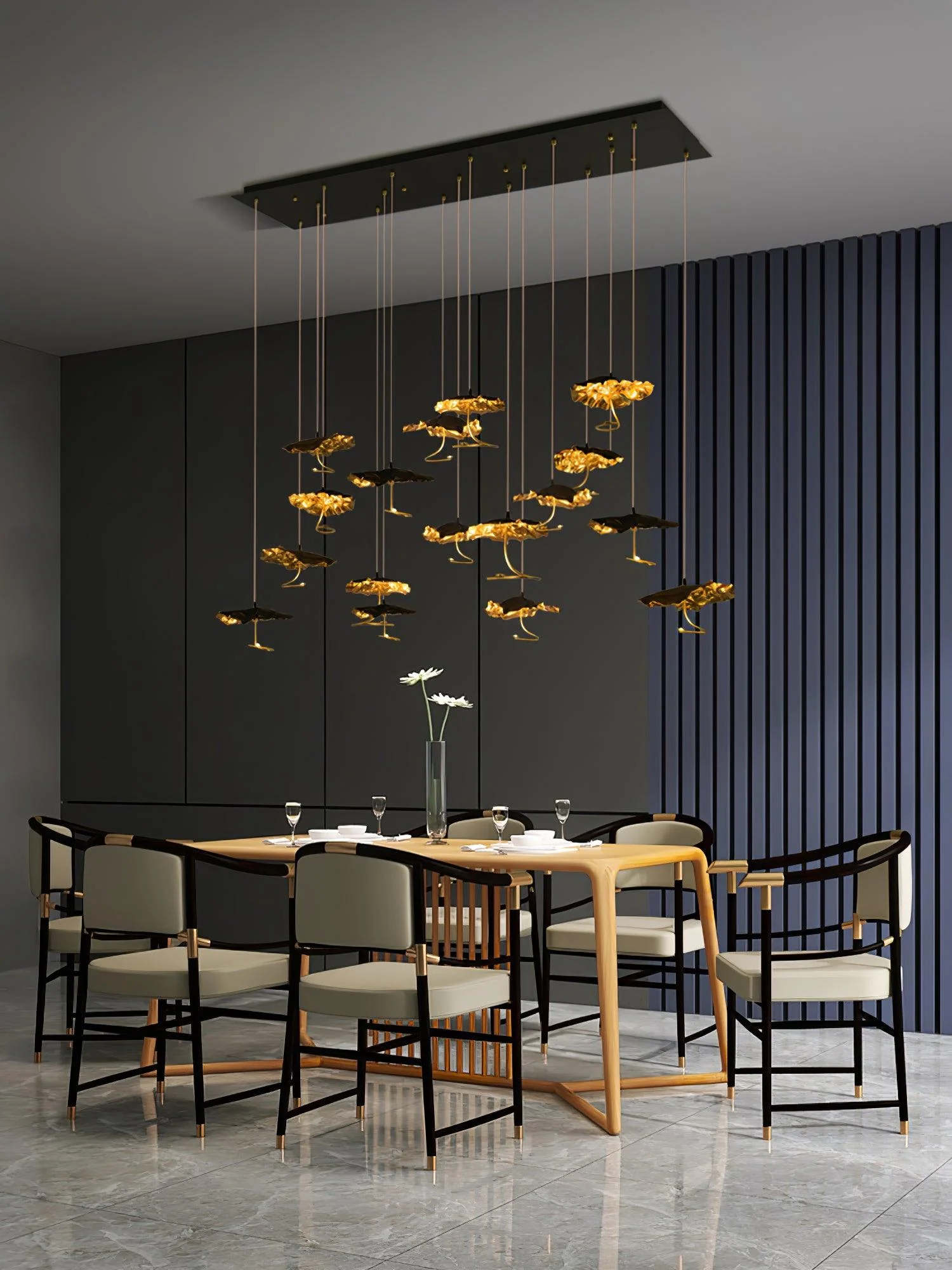 Brass Aviary Constellation Chandelier - Image 44