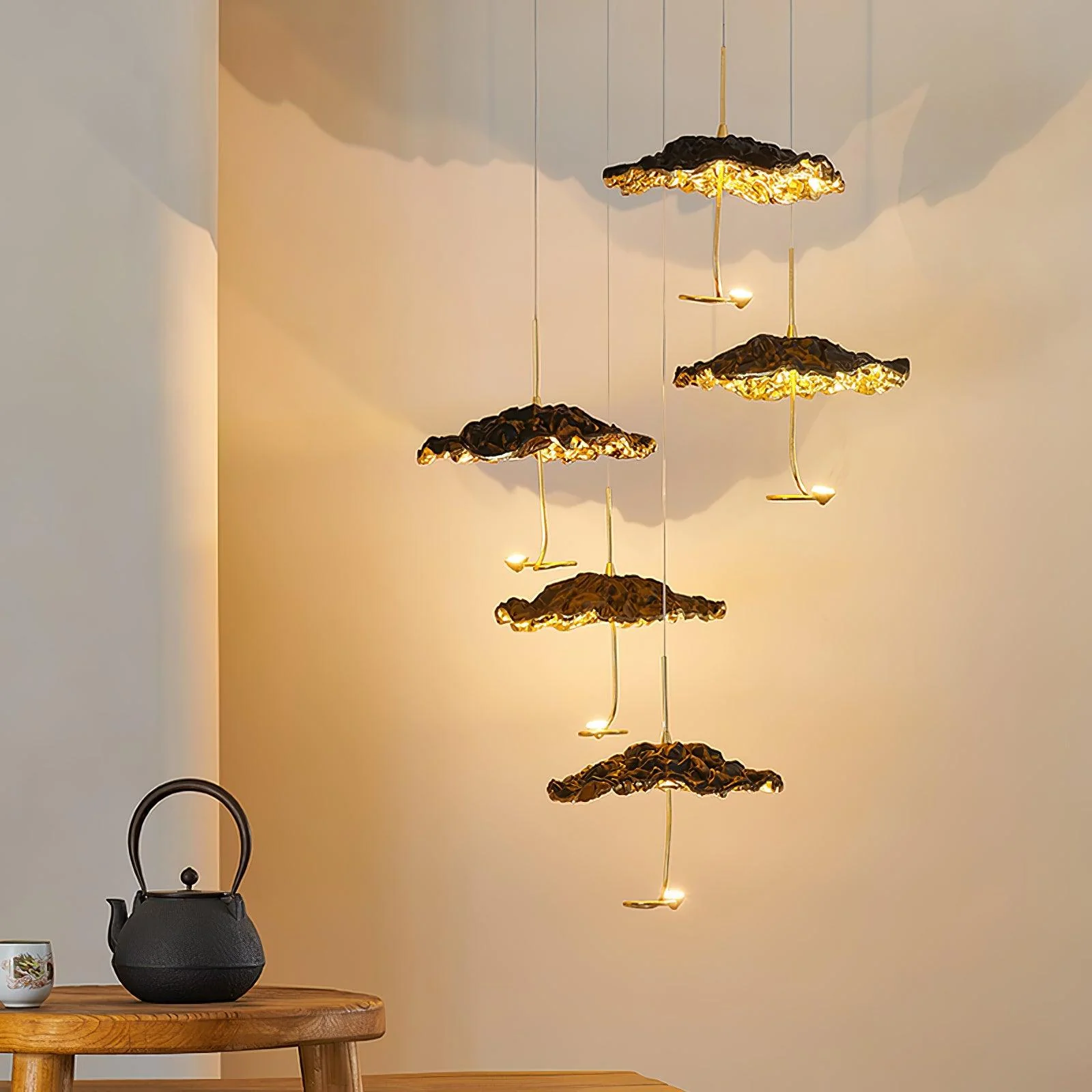Brass Aviary Constellation Chandelier - Image 49