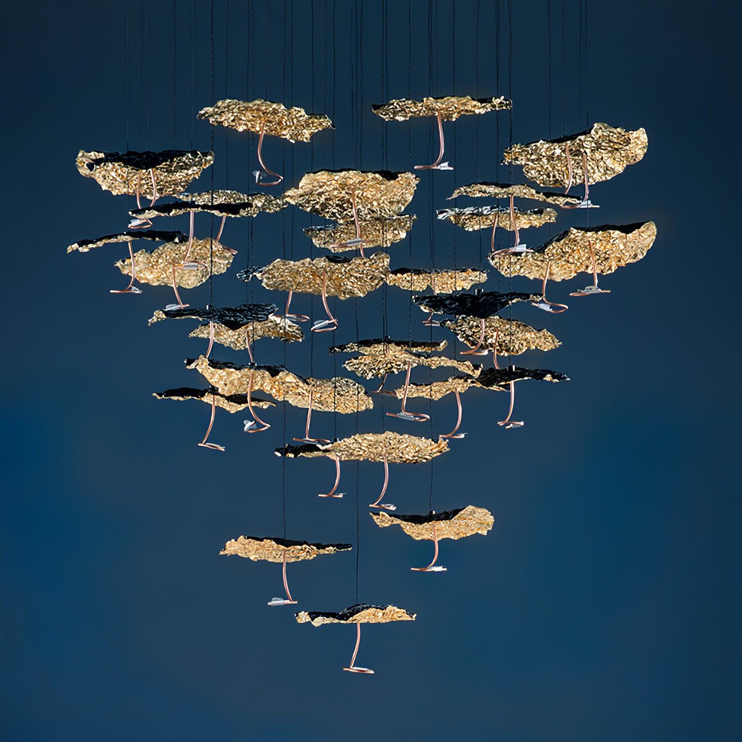 Brass Aviary Constellation Chandelier - Image 52