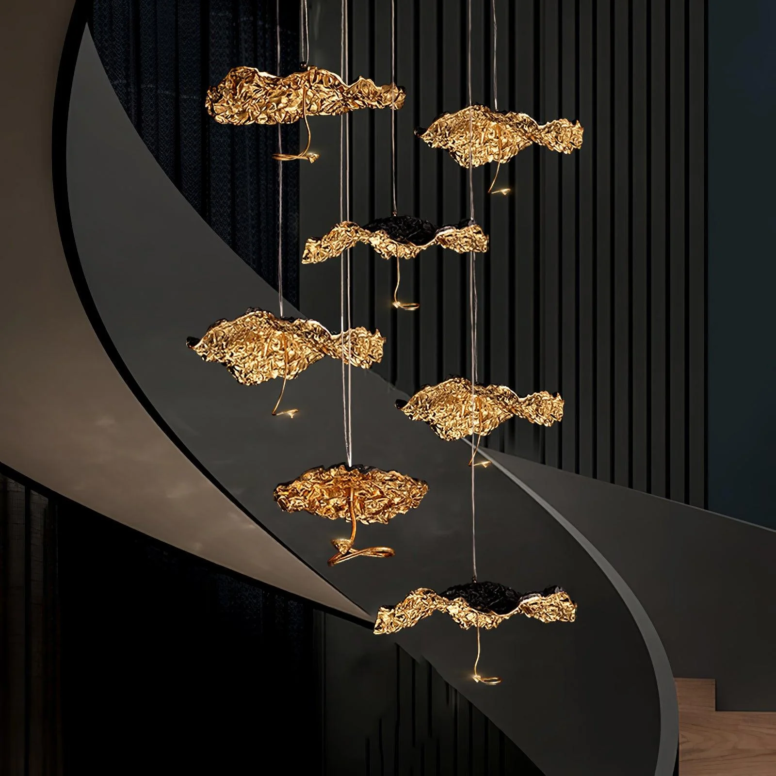 Brass Aviary Constellation Chandelier - Image 53