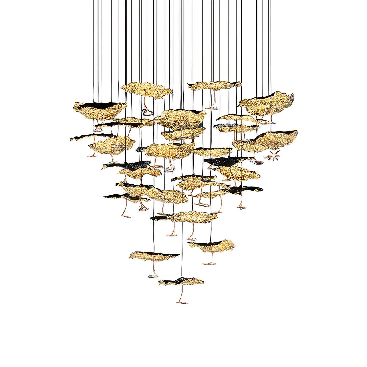 Brass Aviary Constellation Chandelier - Image 57