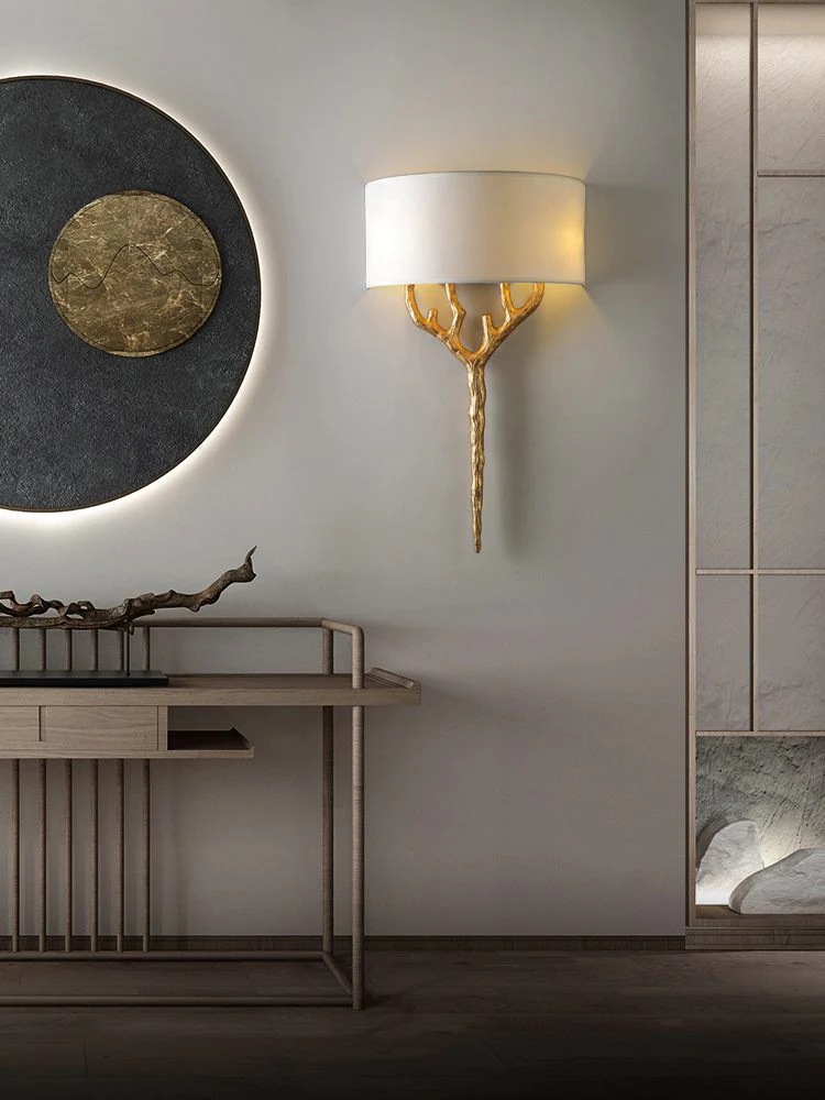 Brass Branch Wall Lamp - Image 10
