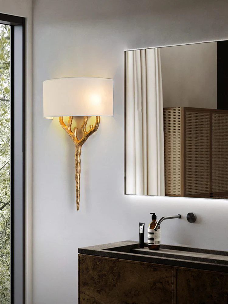 Brass Branch Wall Lamp - Image 9