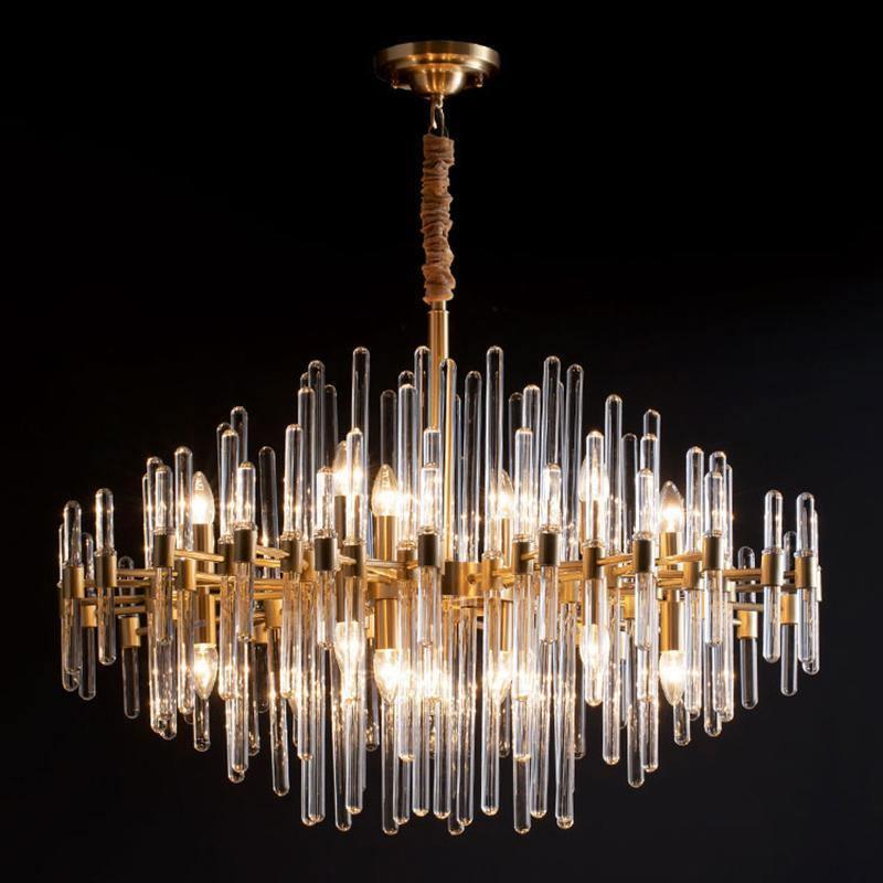Vintage Antique Brass Chandelier - Image 11