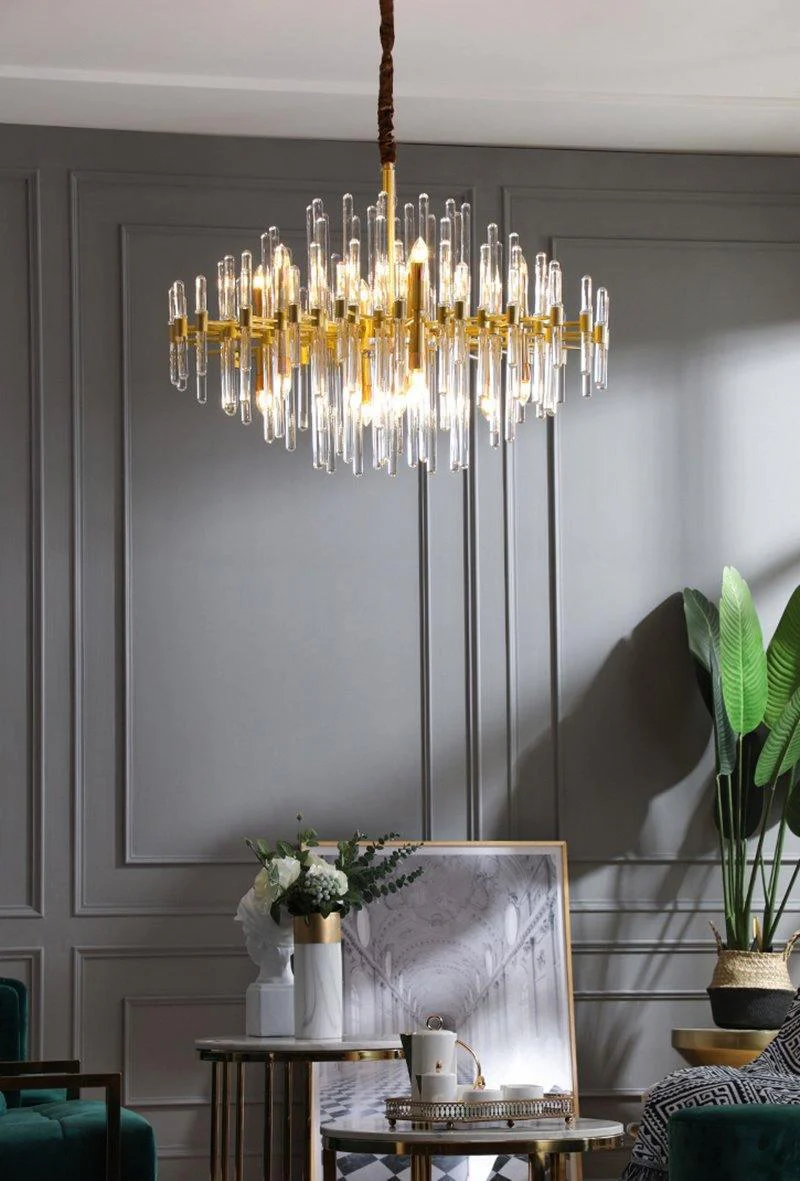 Vintage Antique Brass Chandelier - Image 13