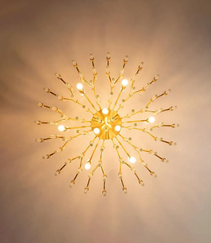 Vintage Antique Brass Chandelier - Image 30