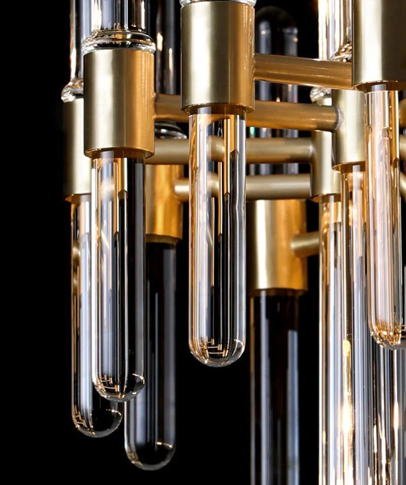 Vintage Antique Brass Chandelier - Image 35