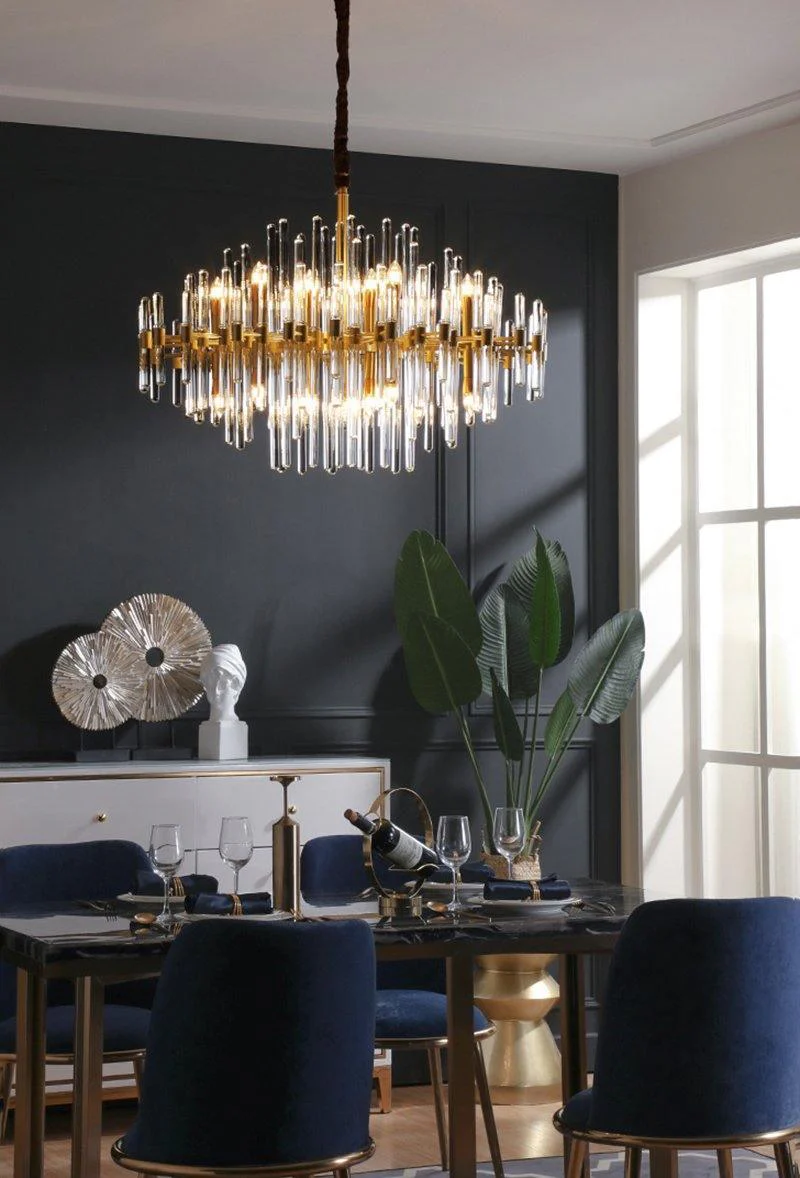 Vintage Antique Brass Chandelier - Image 38