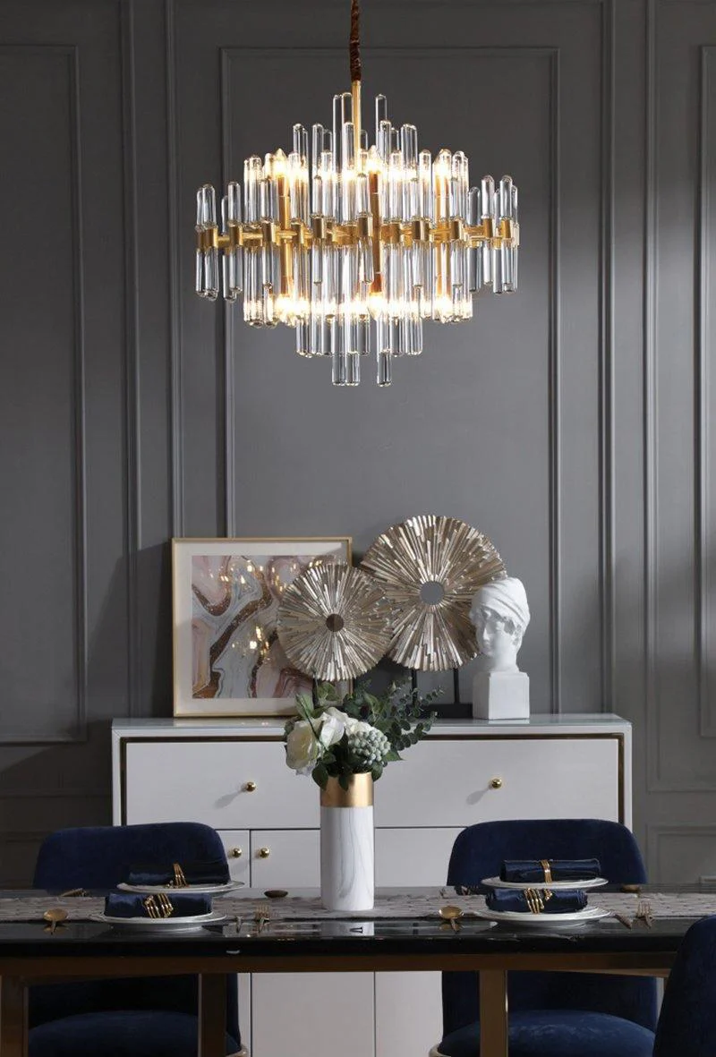Vintage Antique Brass Chandelier - Image 39