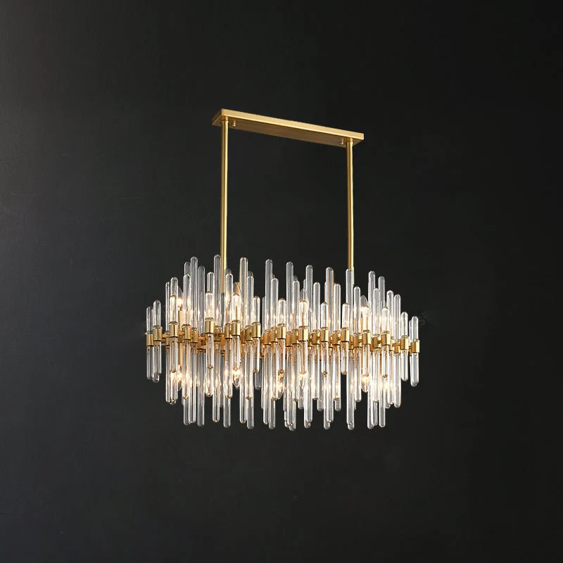 Vintage Antique Brass Chandelier - Image 60