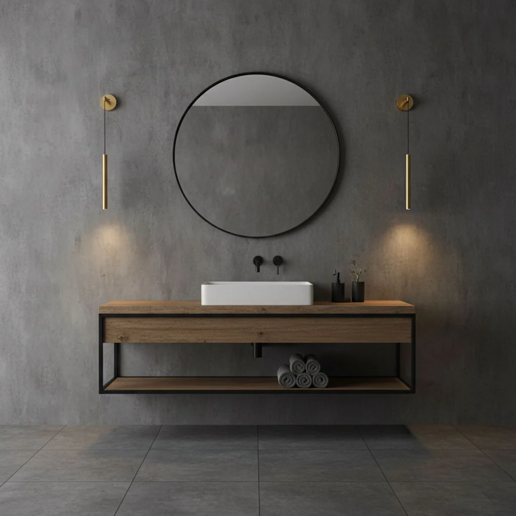 Brass Line Wall Light - Image 4