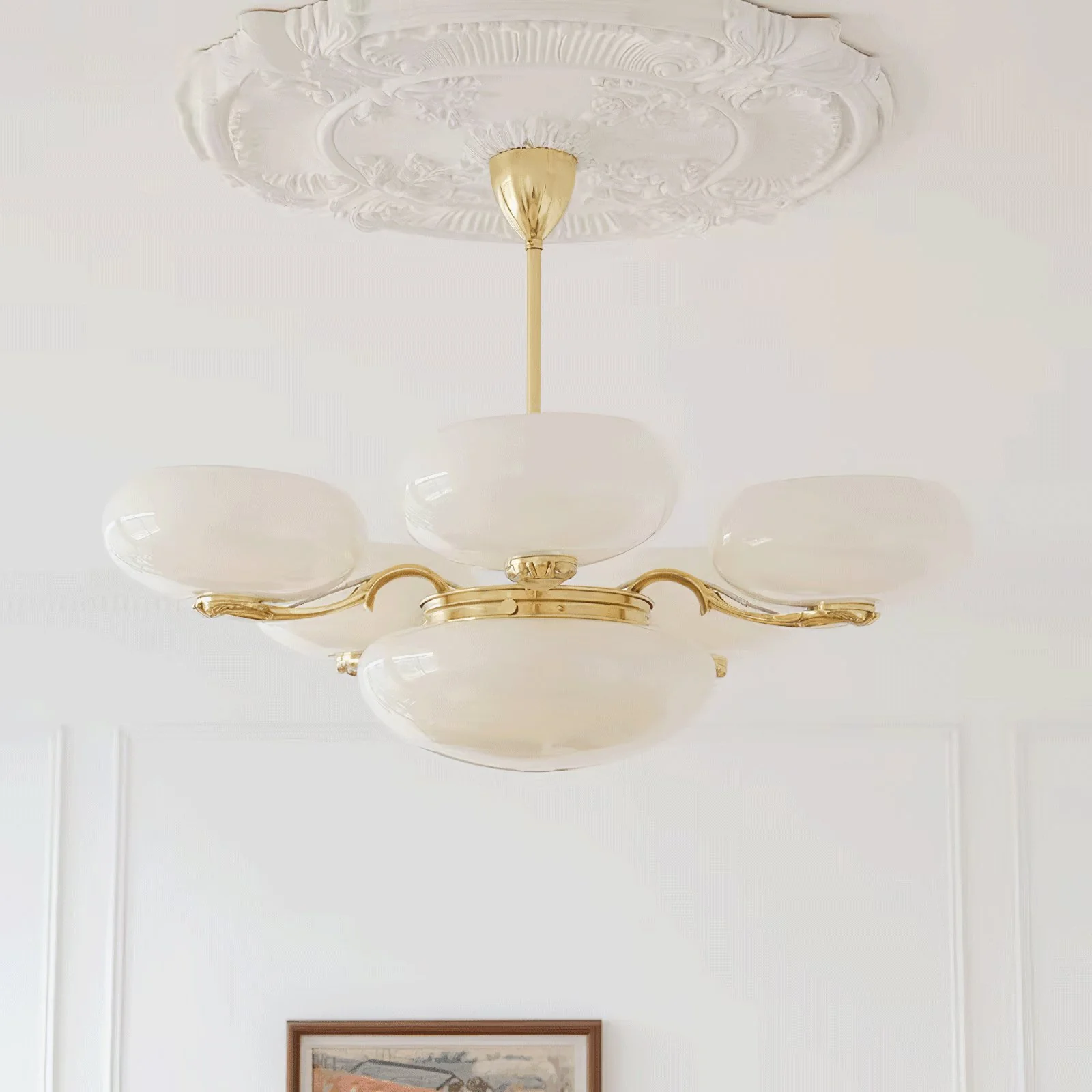 Brass Radiance Orb Chandelier - Image 17