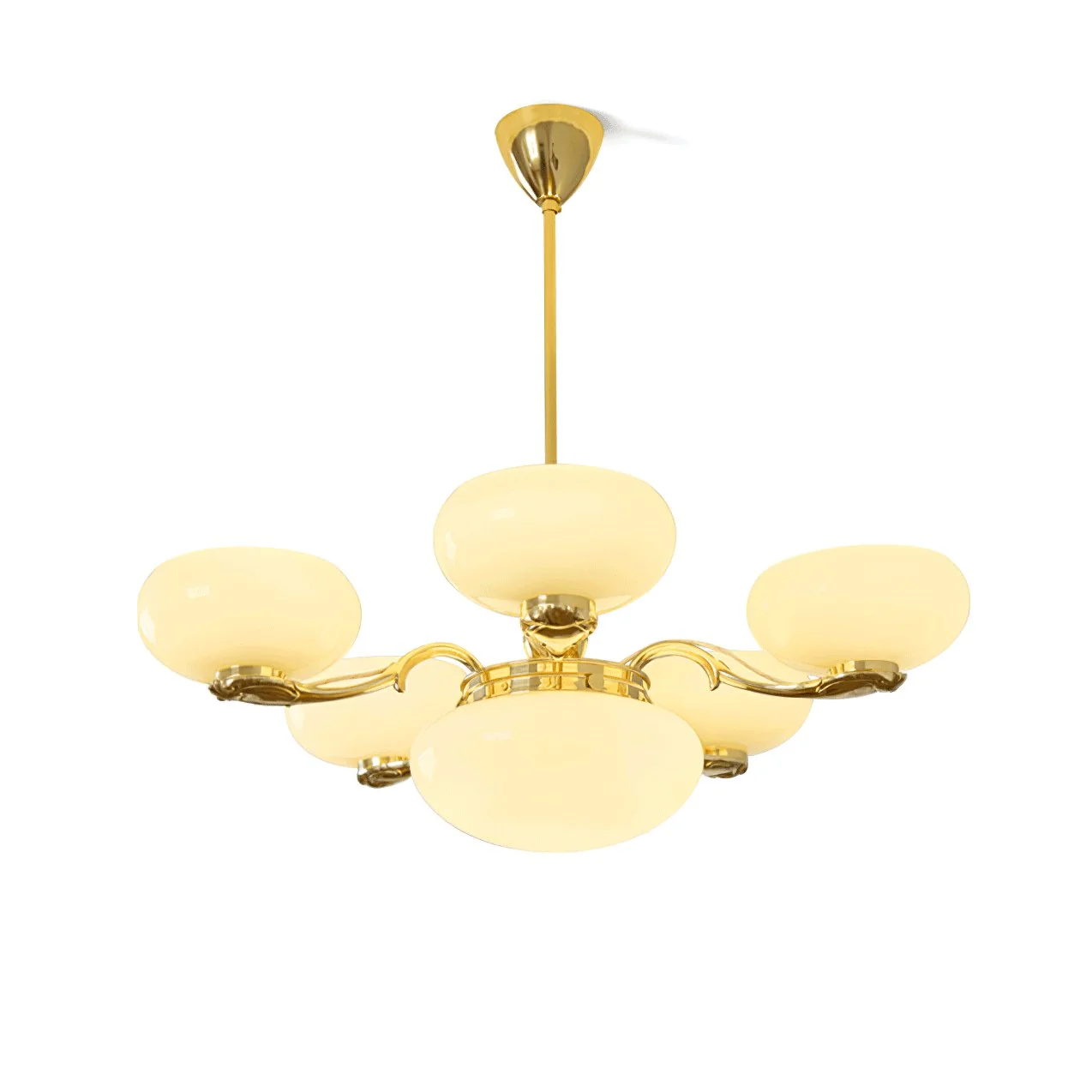 Brass Radiance Orb Chandelier - Image 21