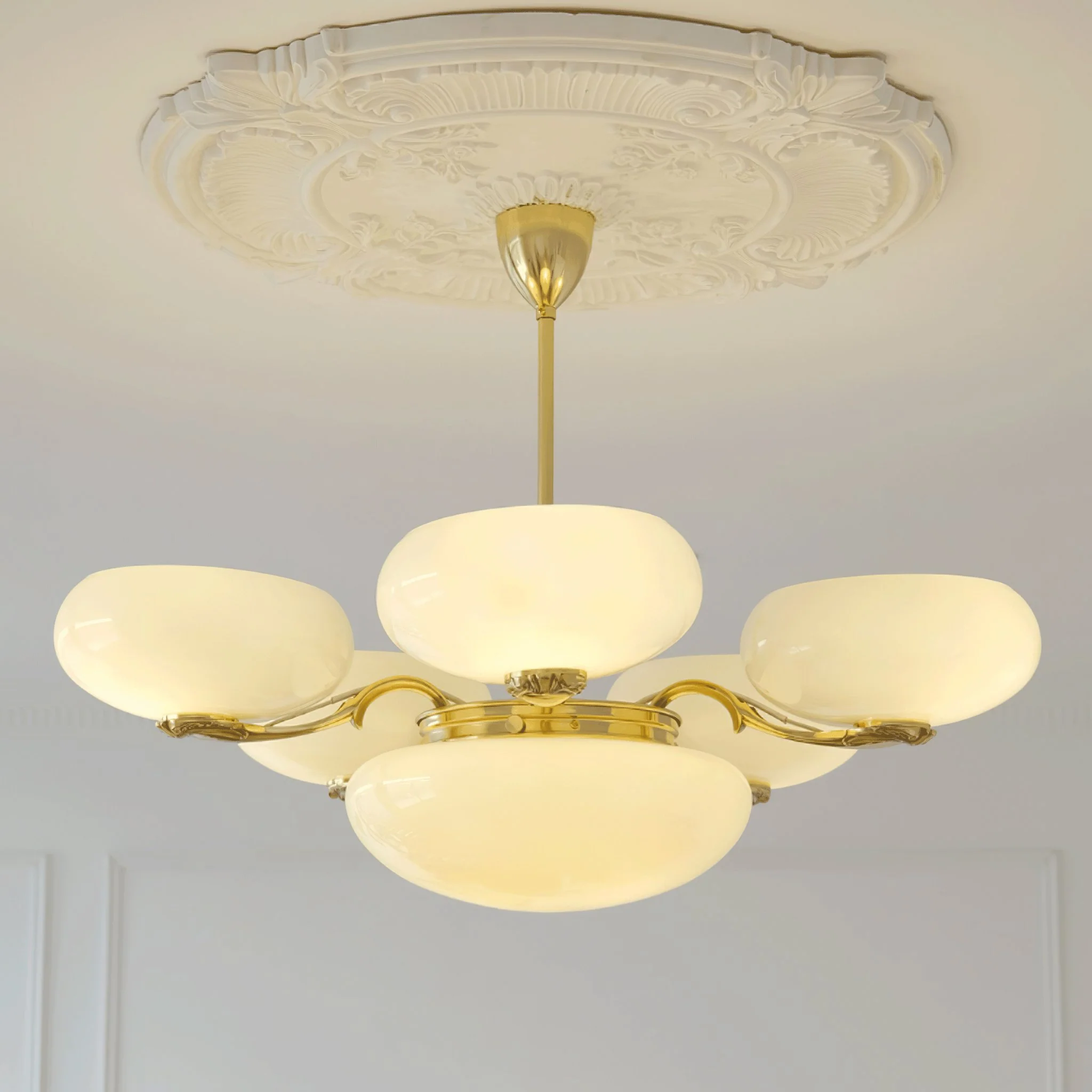 Brass Radiance Orb Chandelier - Image 22