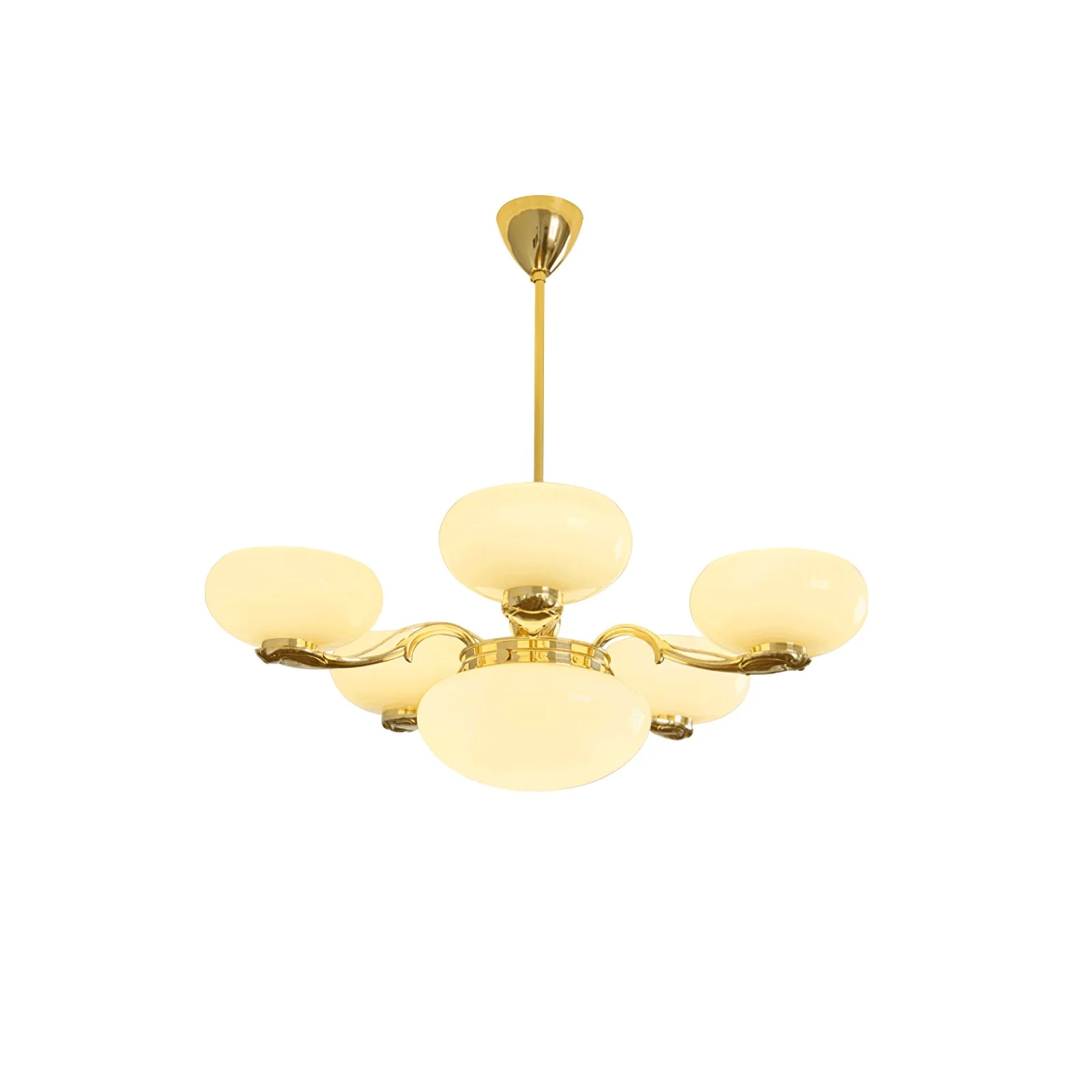 Brass Radiance Orb Chandelier - Image 23