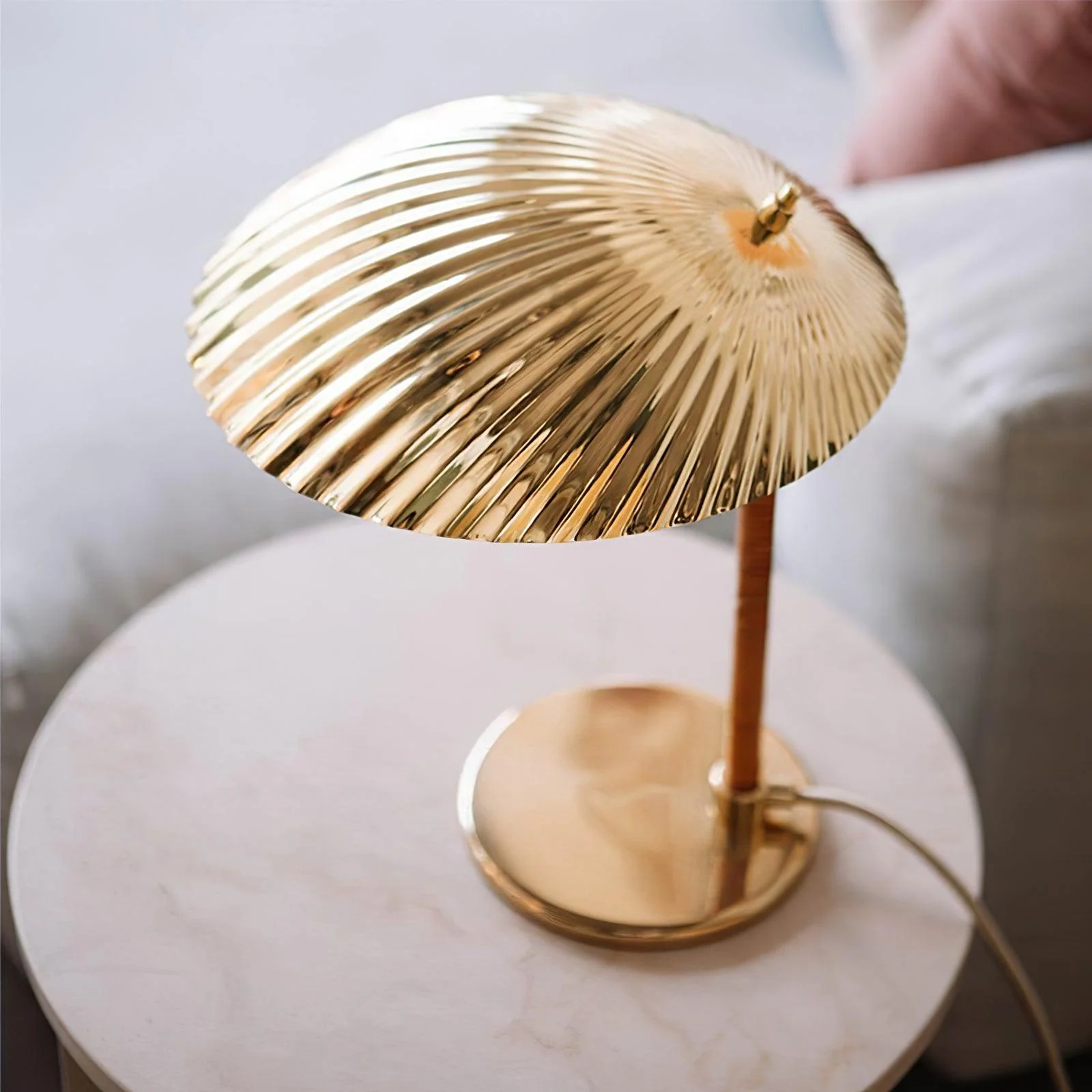 Brass Shell Table Lamp - Image 12