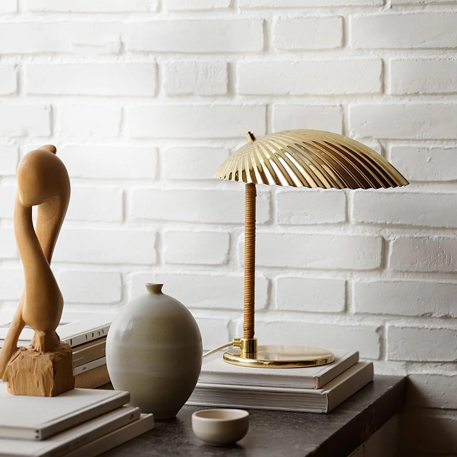 Brass Shell Table Lamp - Image 18