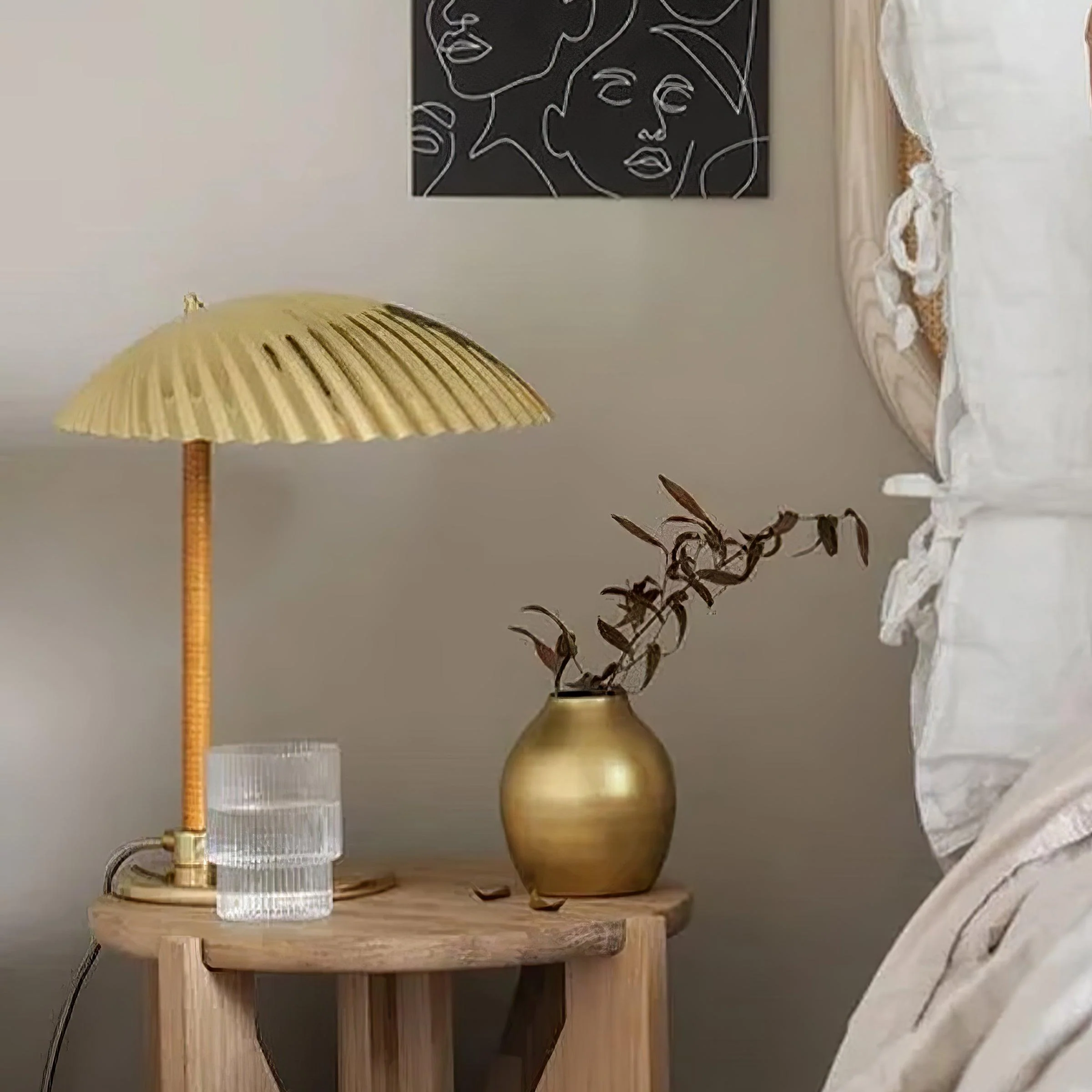 Brass Shell Table Lamp - Image 24