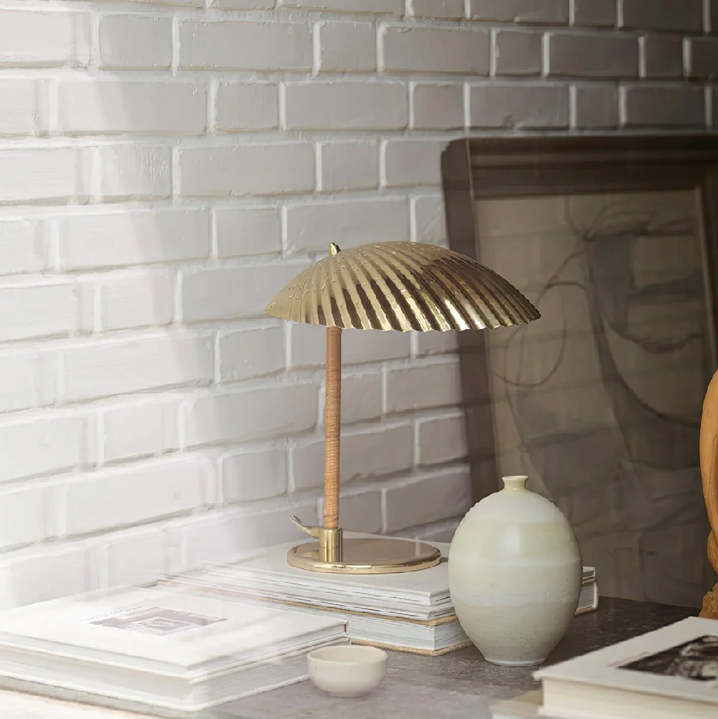 Brass Shell Table Lamp - Image 25