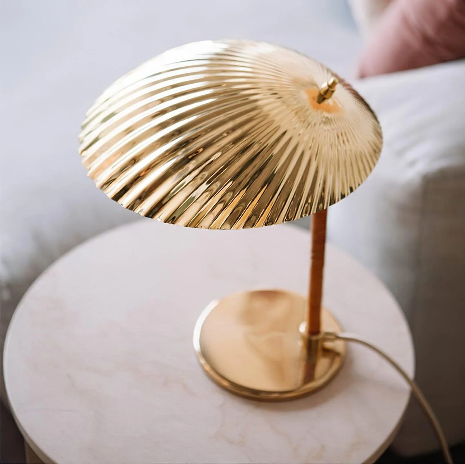 Brass Shell Table Lamp - Image 31