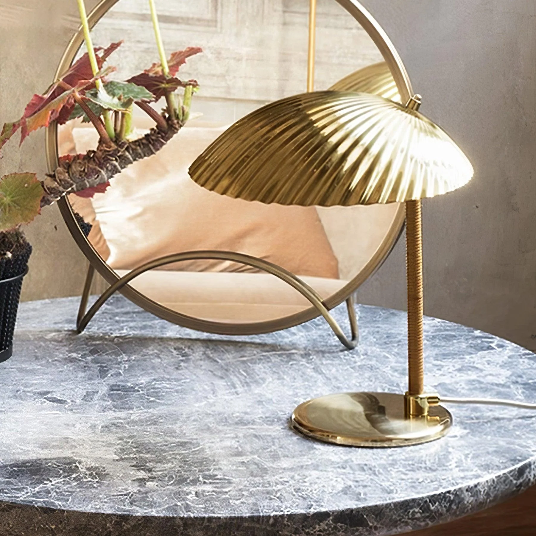 Brass Shell Table Lamp - Image 32