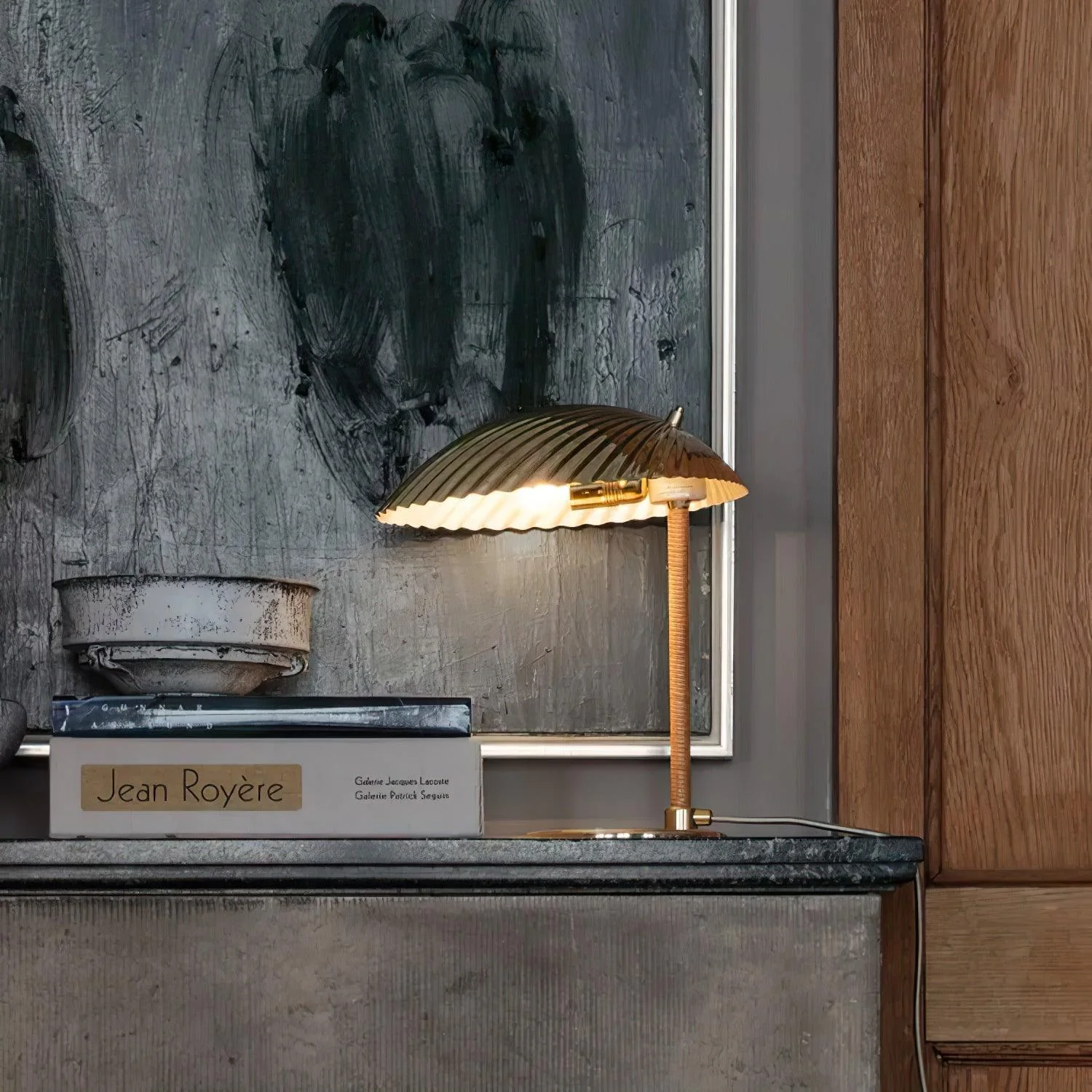 Brass Shell Table Lamp - Image 5
