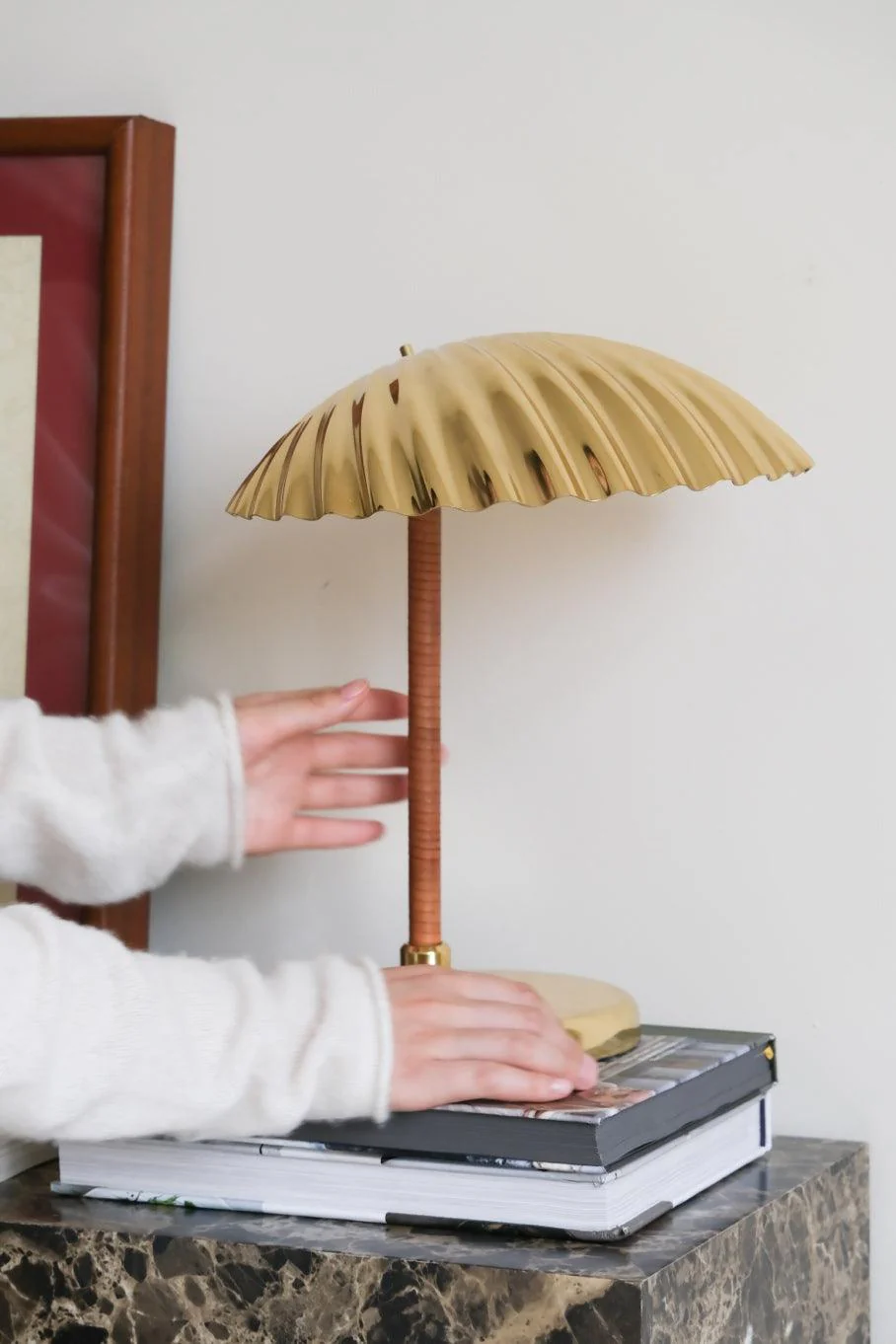 Brass Shell Table Lamp - Image 62