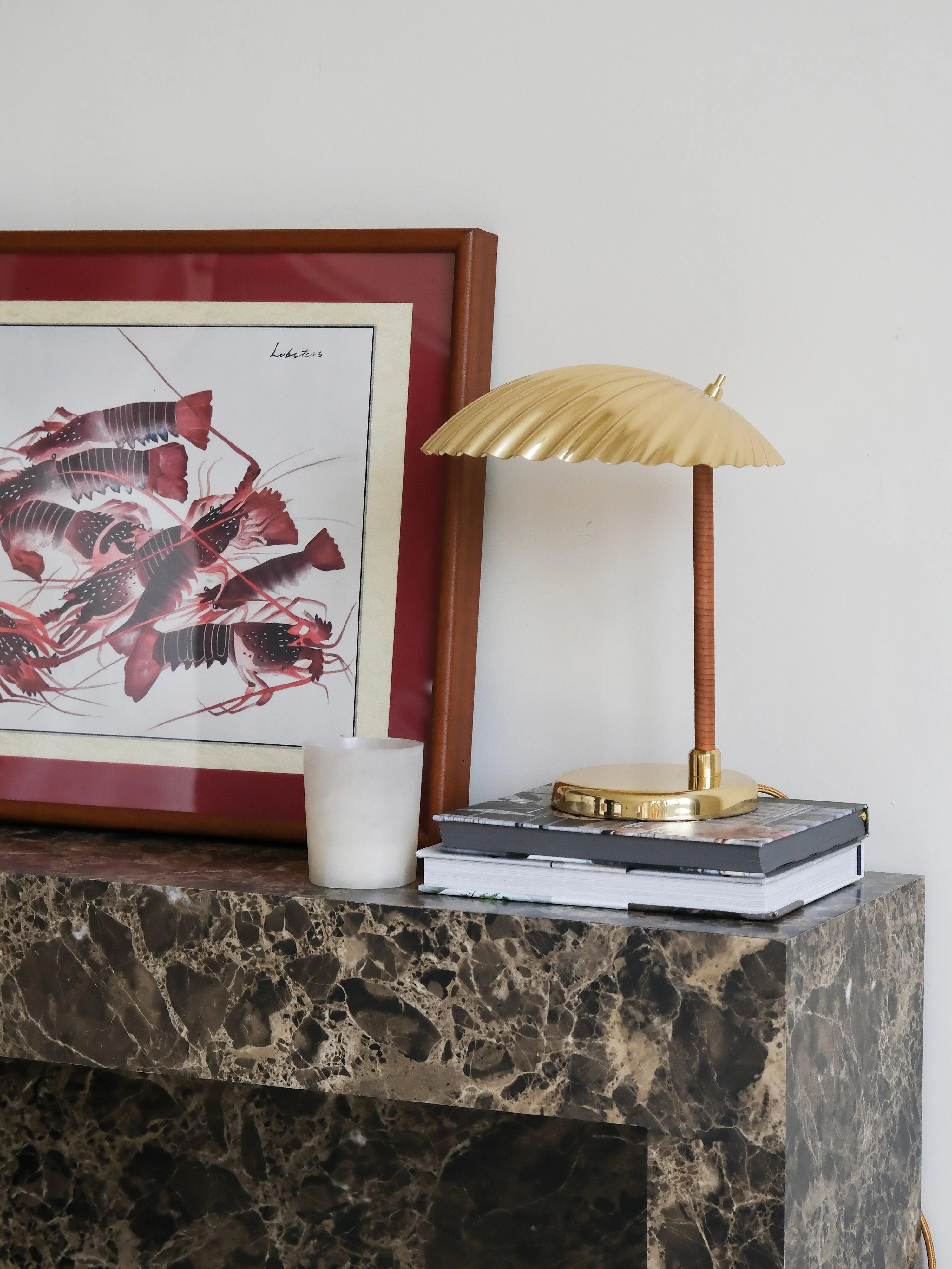 Brass Shell Table Lamp - Image 70