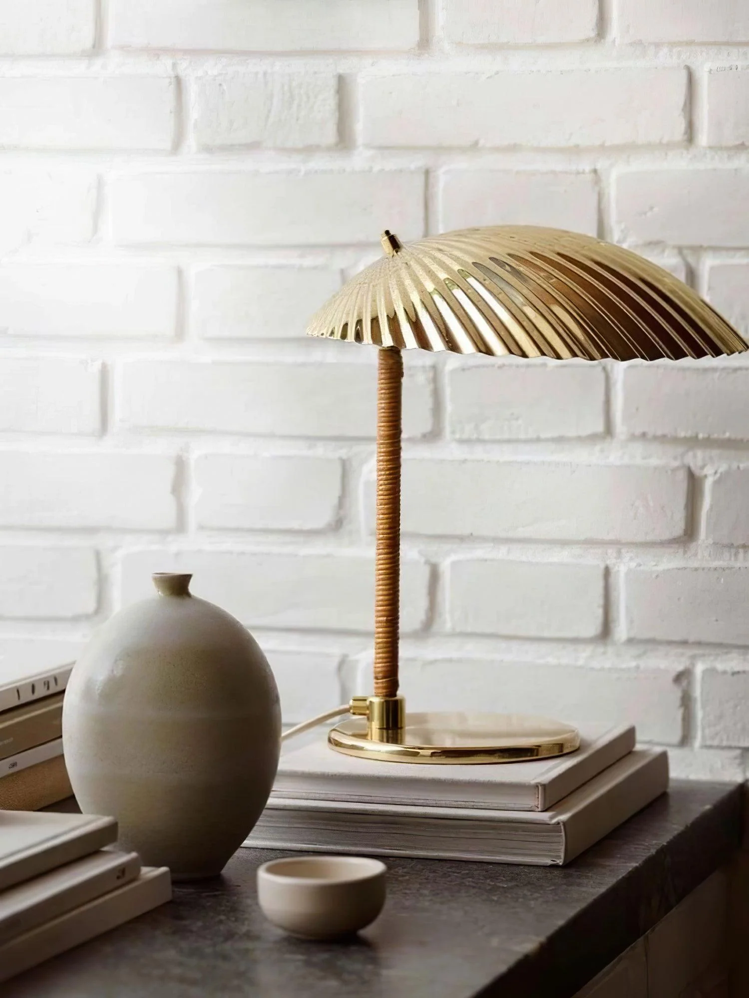 Brass Shell Table Lamp - Image 8