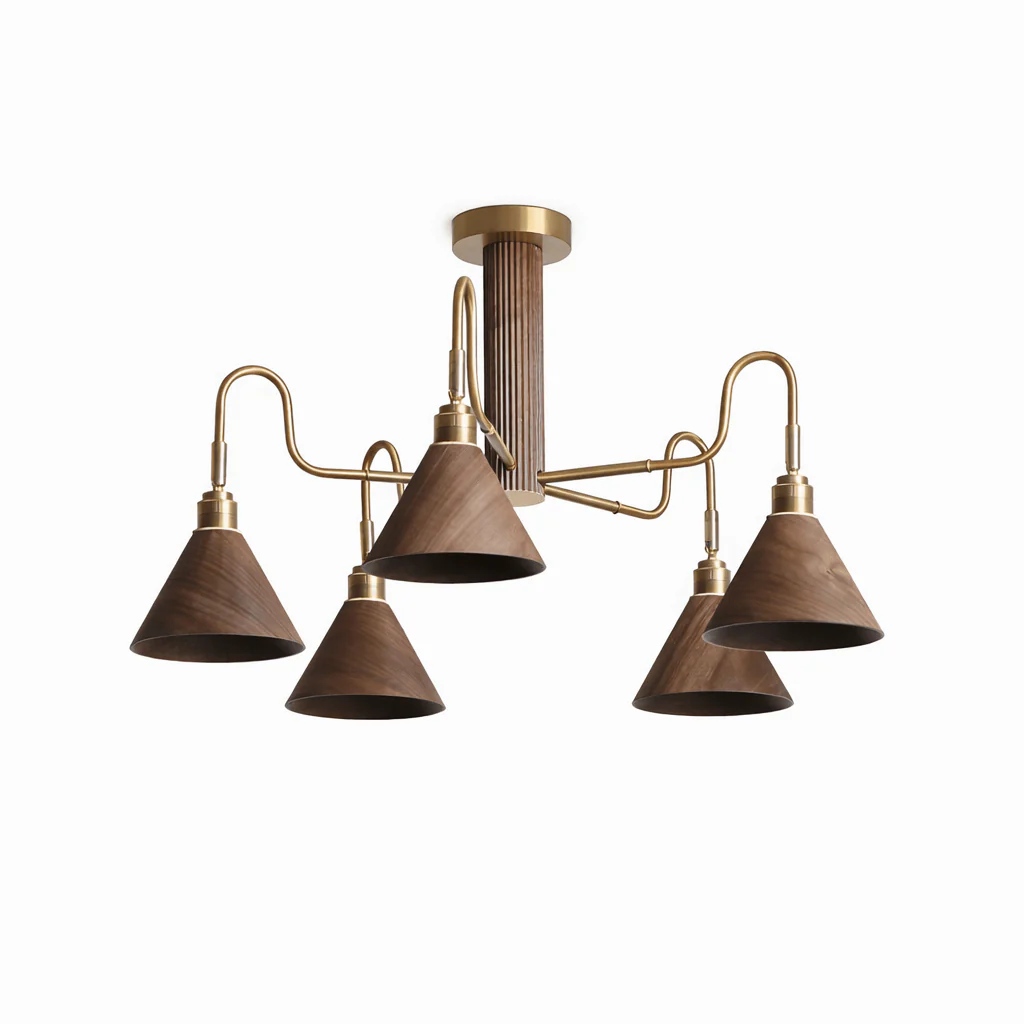 Bravik Wood Chandelier - Image 10
